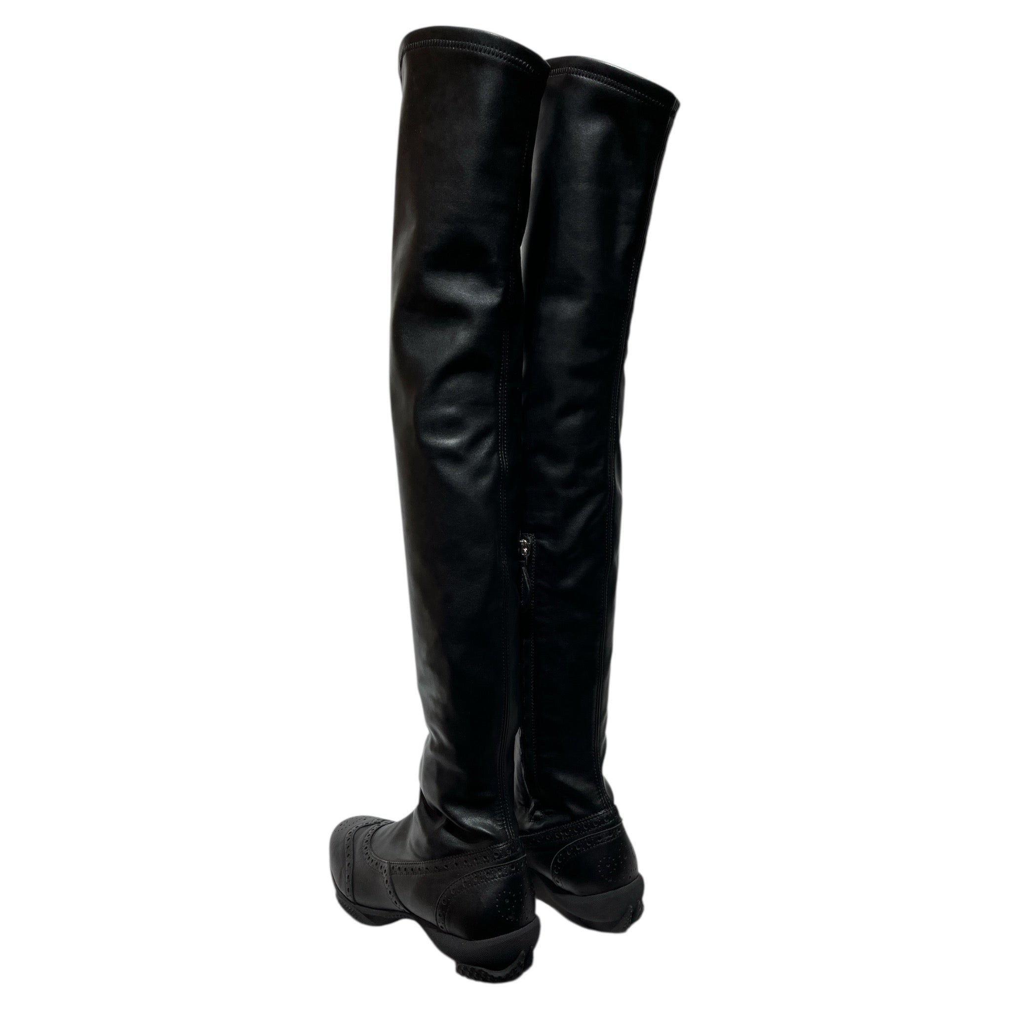 Kiko Kostadinov/Long Boots/US 7/Leather/BLK/Sonia Long Boots view 2