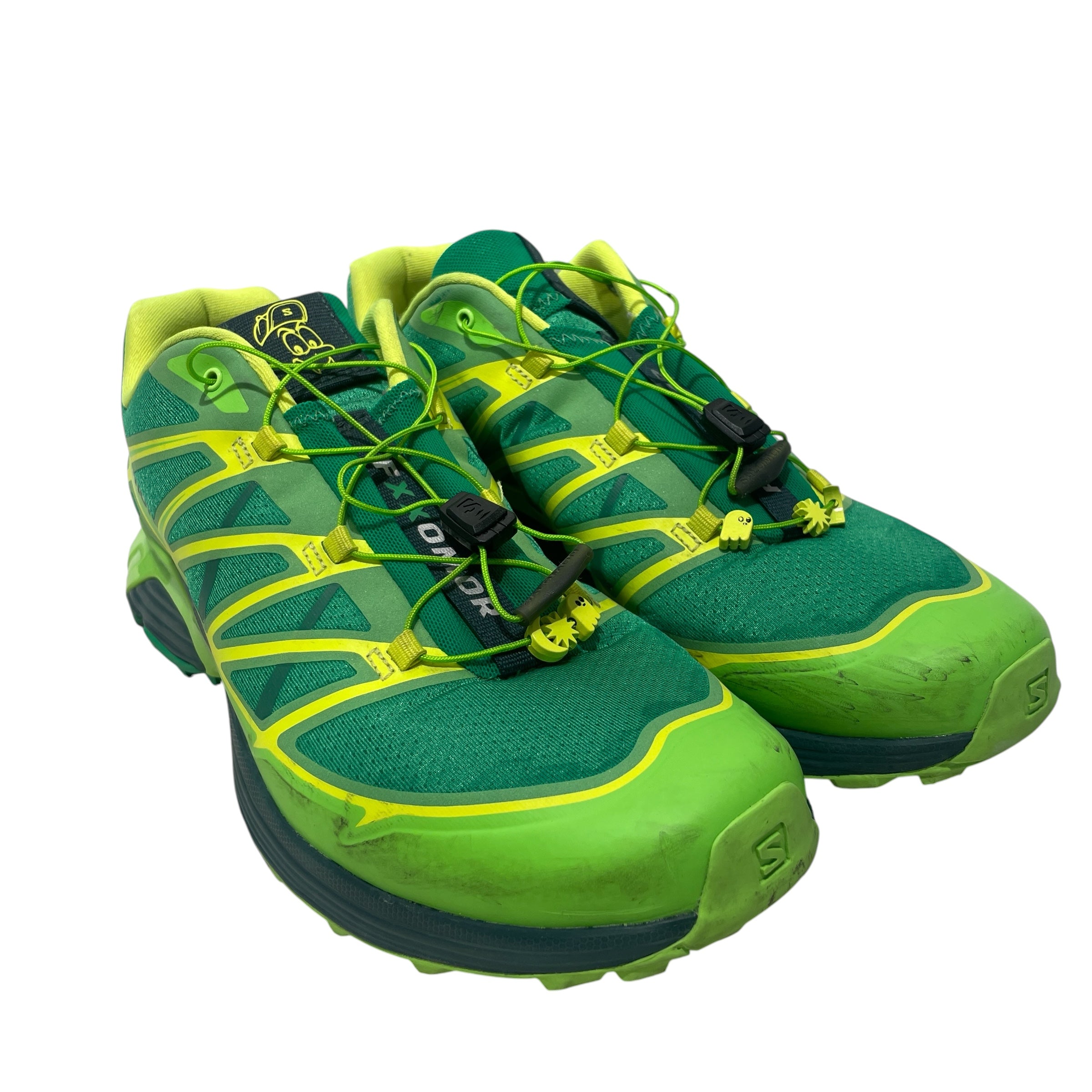 salomon/Low-Sneakers/US 12/Cotton/GRN/SALOMON XT-PATHWAY 2 X FEID view 1