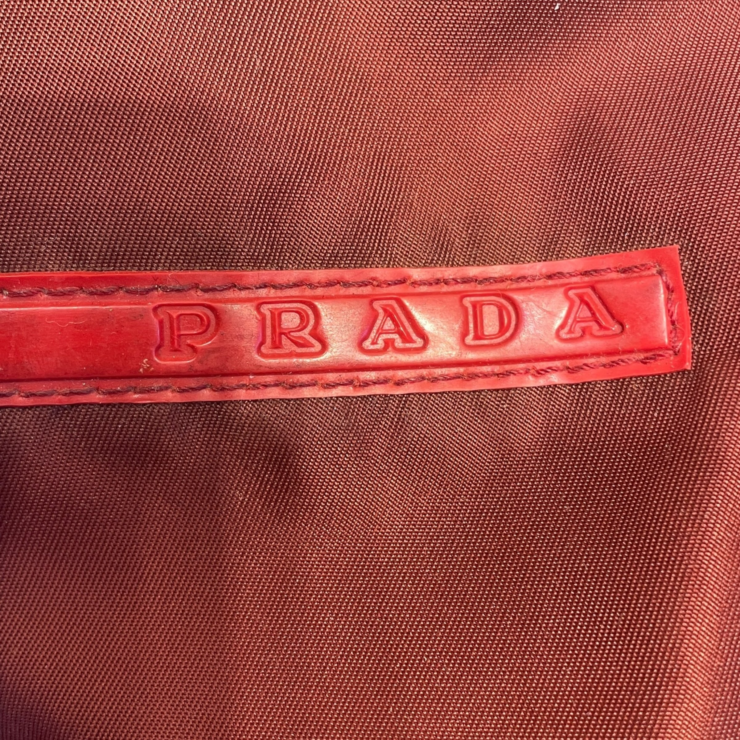 PRADA/Cross Body Bag/Nylon/BRD/RED BOX PRADA view 5