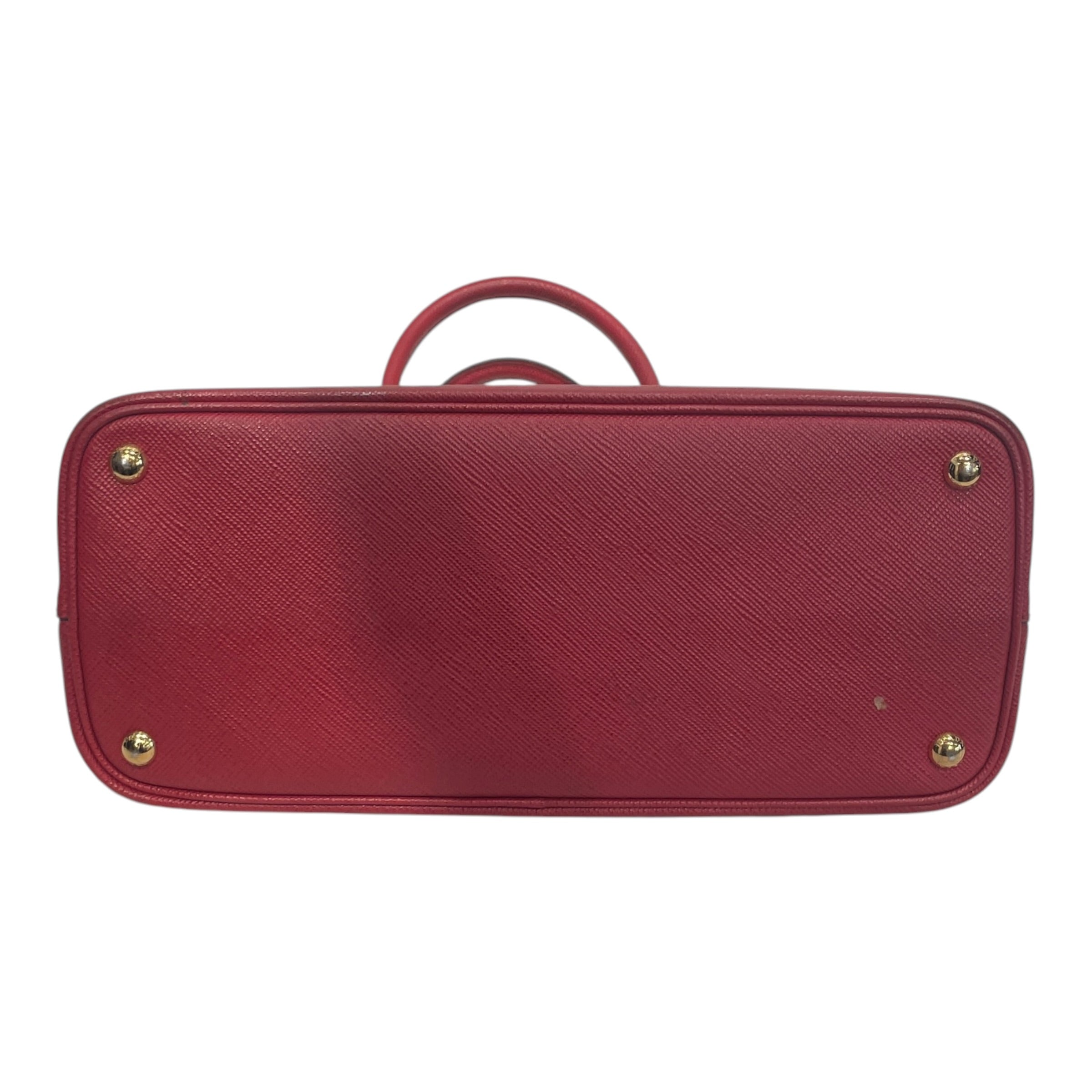 PRADA/Tote Bag/Leather/RED/SAFFINO LEATHER 3 POCKET view 3