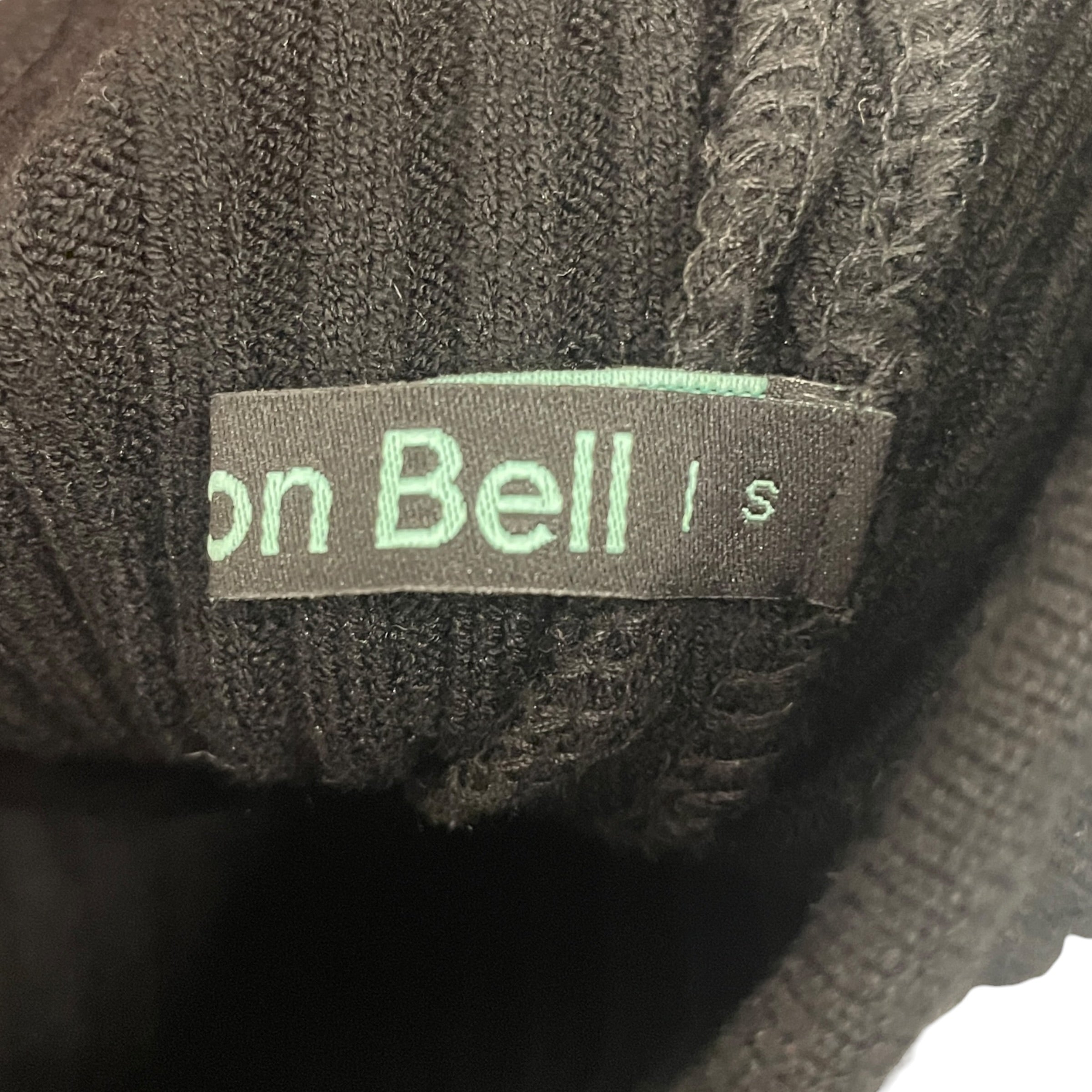 Andersson Bell/SL Dress/S/Cotton/BLK/BIG BUCKLE FRONT view 4