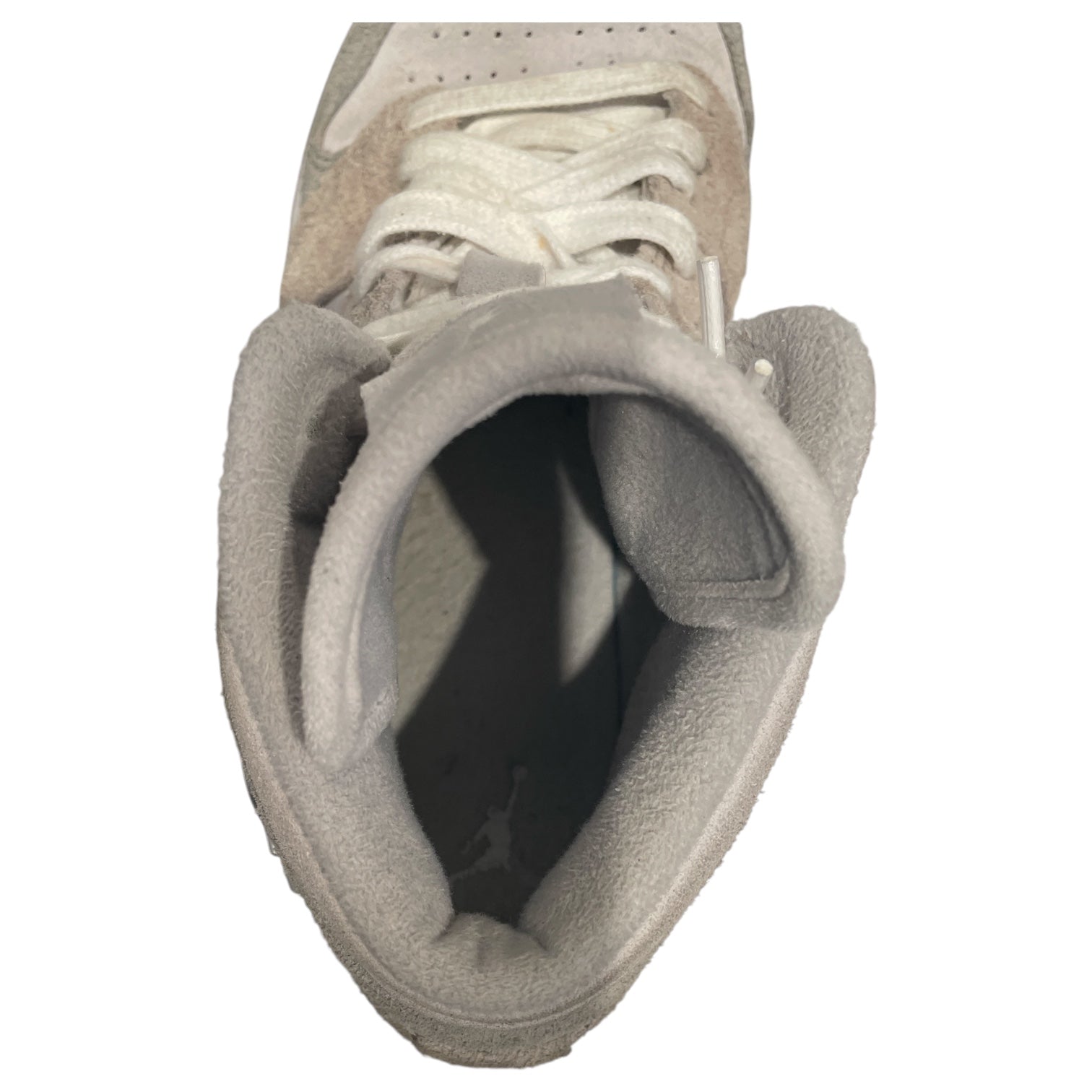 NIKE/Hi-Sneakers/US 9/Leather/SLV/Mid 1 Particle Gray view 3