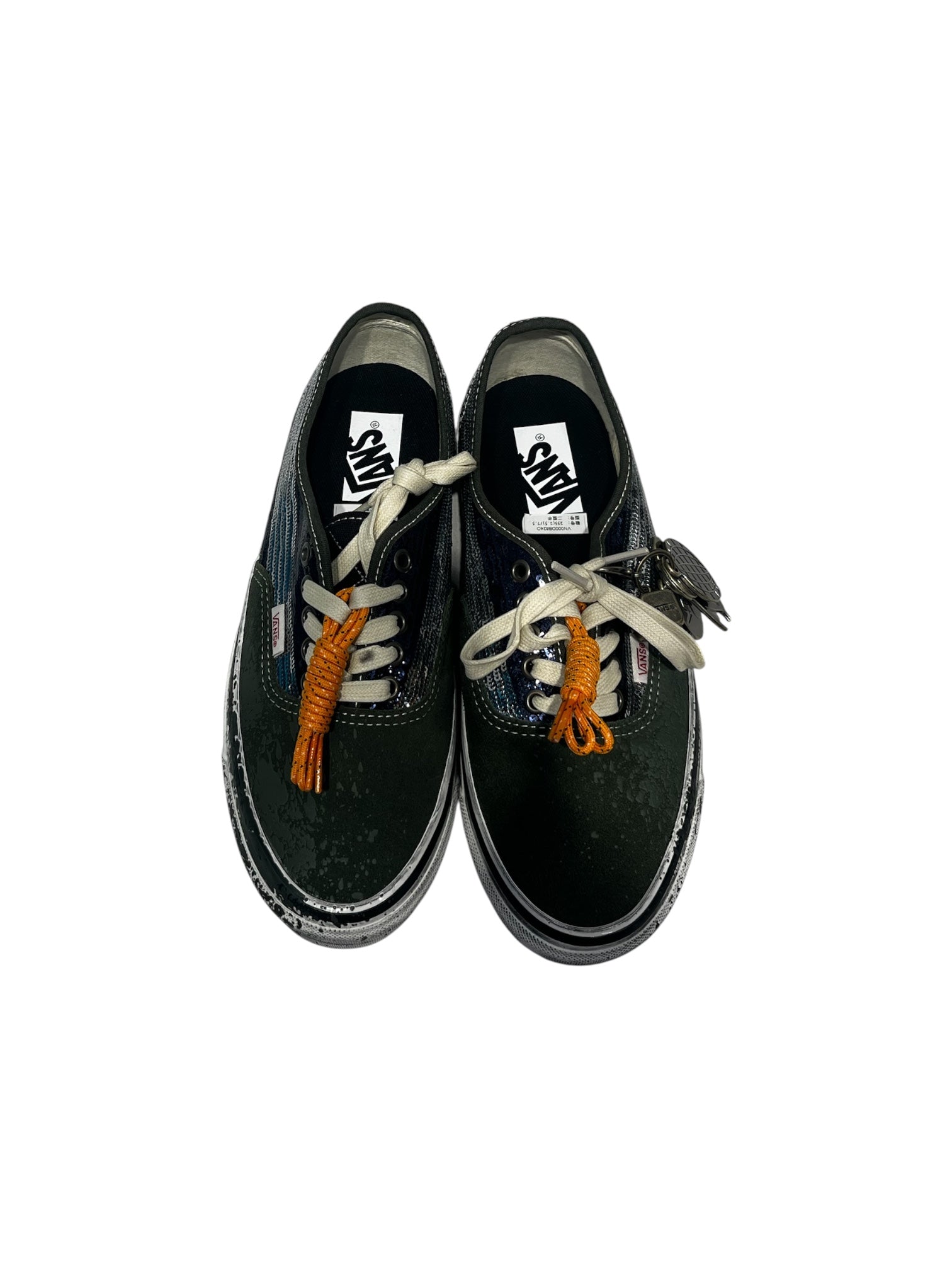 VANS/Low-Sneakers/US 7.5/Cotton/GRN/La Habanna sequin view 1
