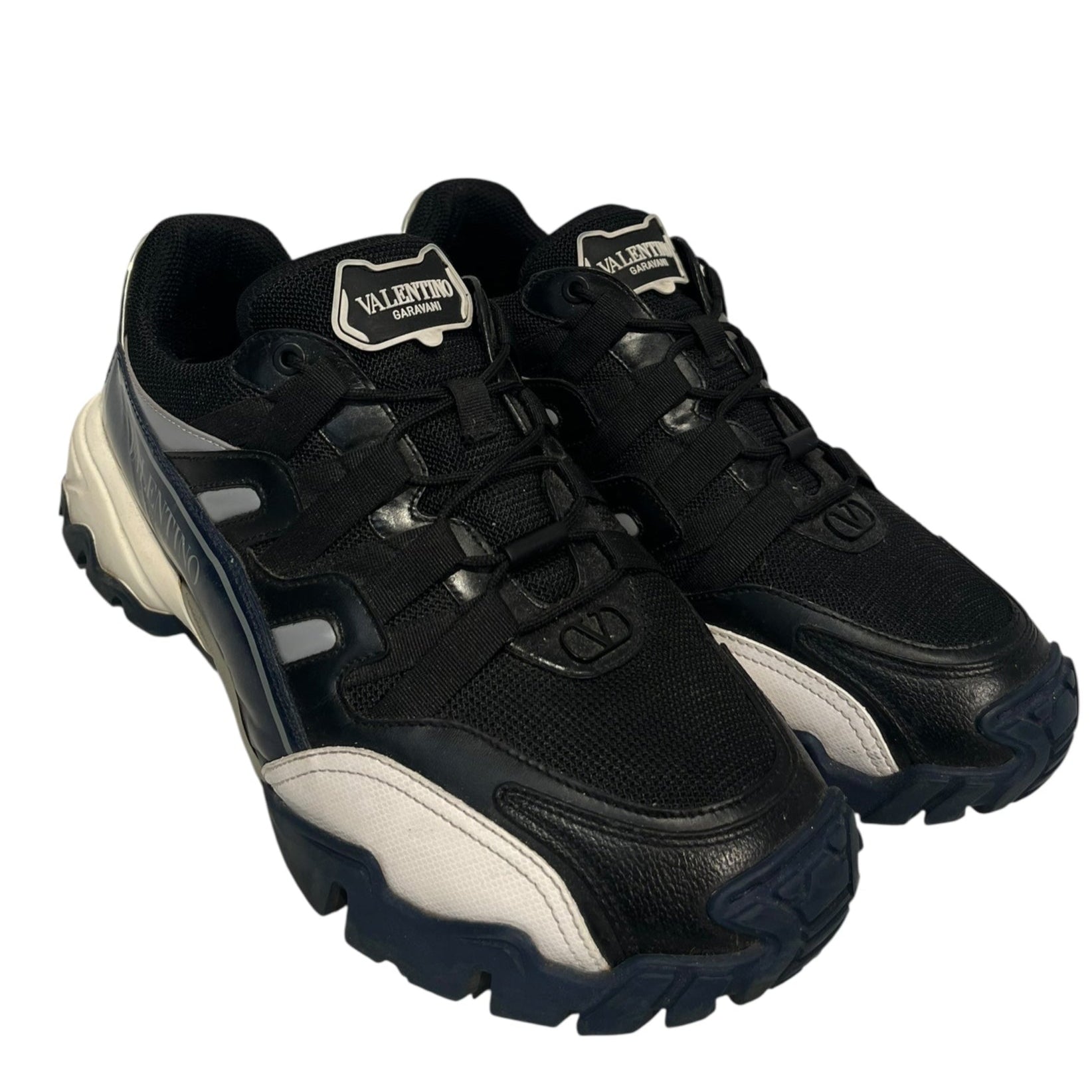 VALENTINO/Low-Sneakers/US 10/Leather/BLU/TUC20Y2 view 1