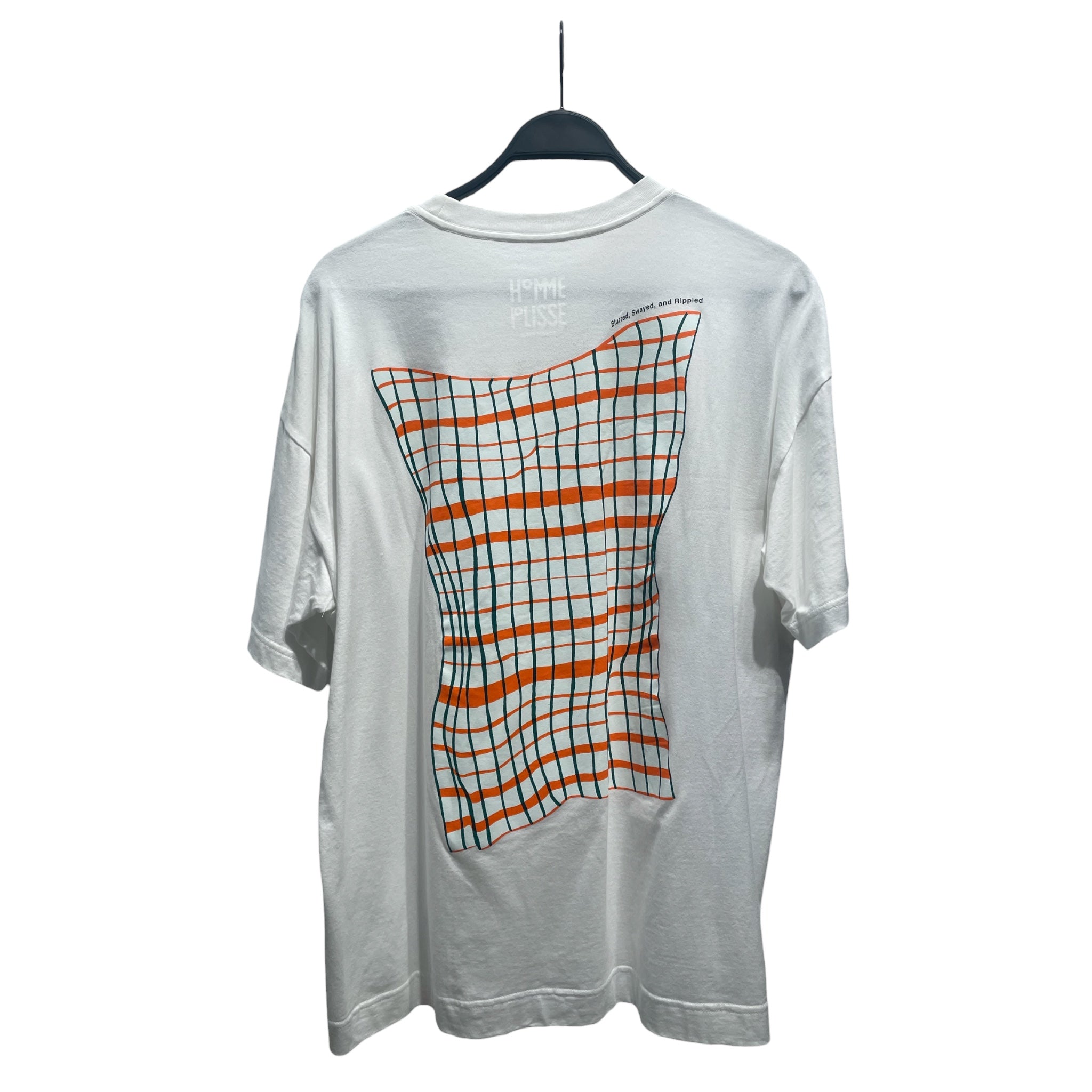 HOMME PLISSE ISSEY MIYAKE/T-Shirt/2/Cotton/WHT/Graphic/ view 2