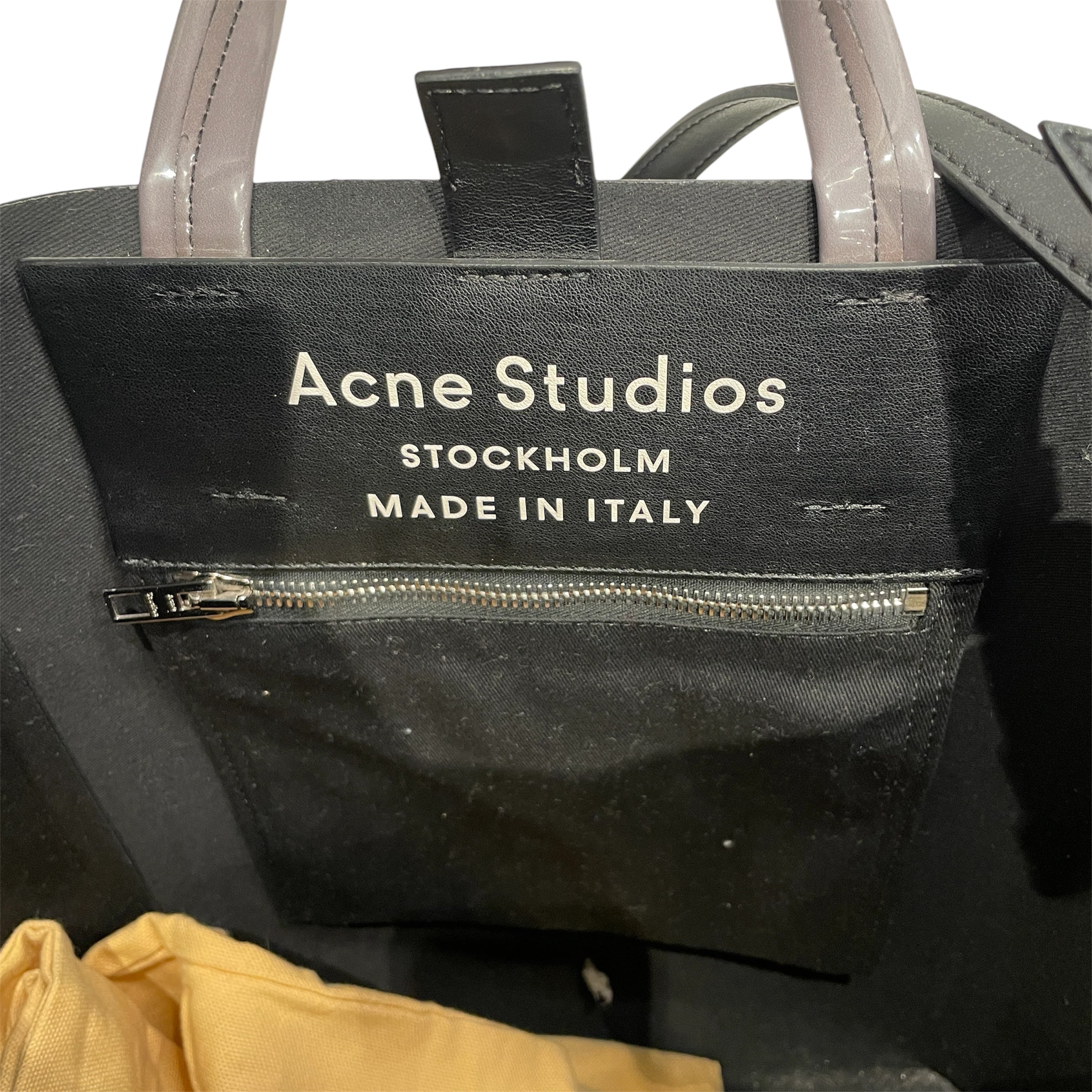 Acne Studios/Tote Bag/Graphic/GRY/DOG view 4
