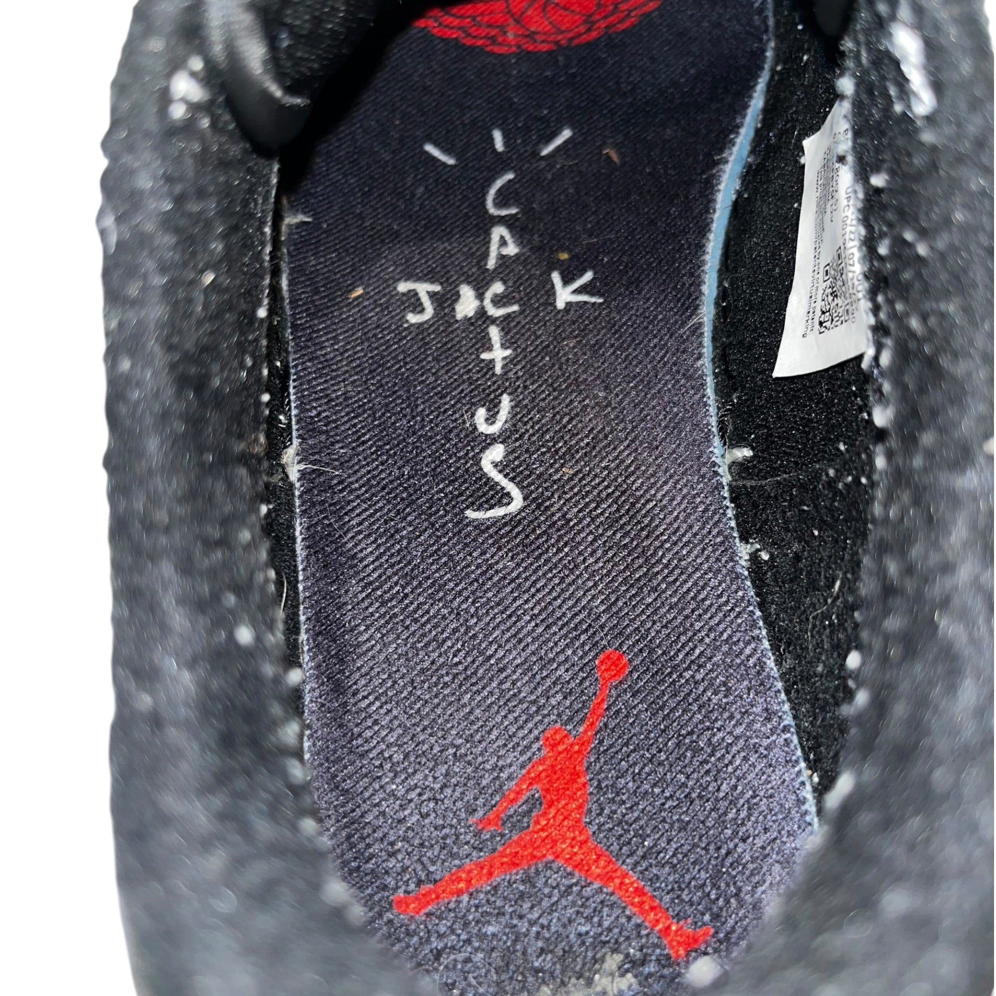 NIKE/TRAVIS SCOTT/Low-Sneakers/US 10/BLK/DM 7866 001 view 4