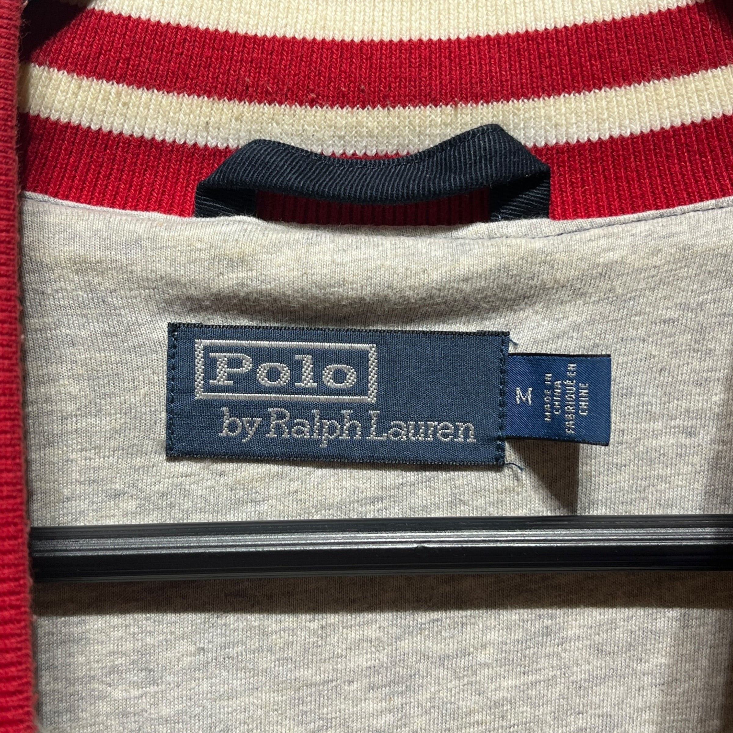 POLO RALPH LAUREN/Baseball Jkt/M/Cotton/NVY/P Wing Varsity Jacket view 3
