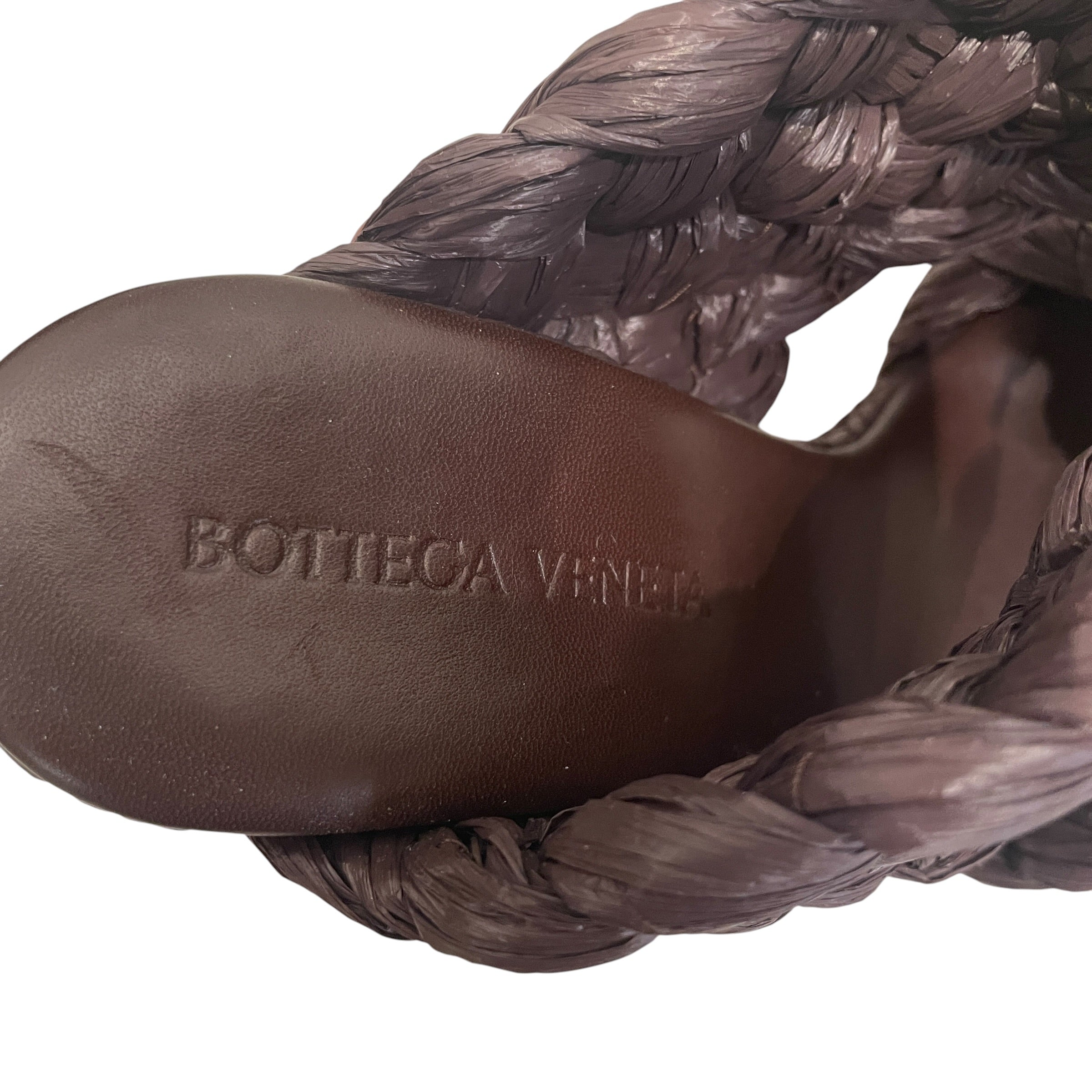 BOTTEGA VENETA/Heels/EU 35.5/BRW/CURVE SANDAL view 4