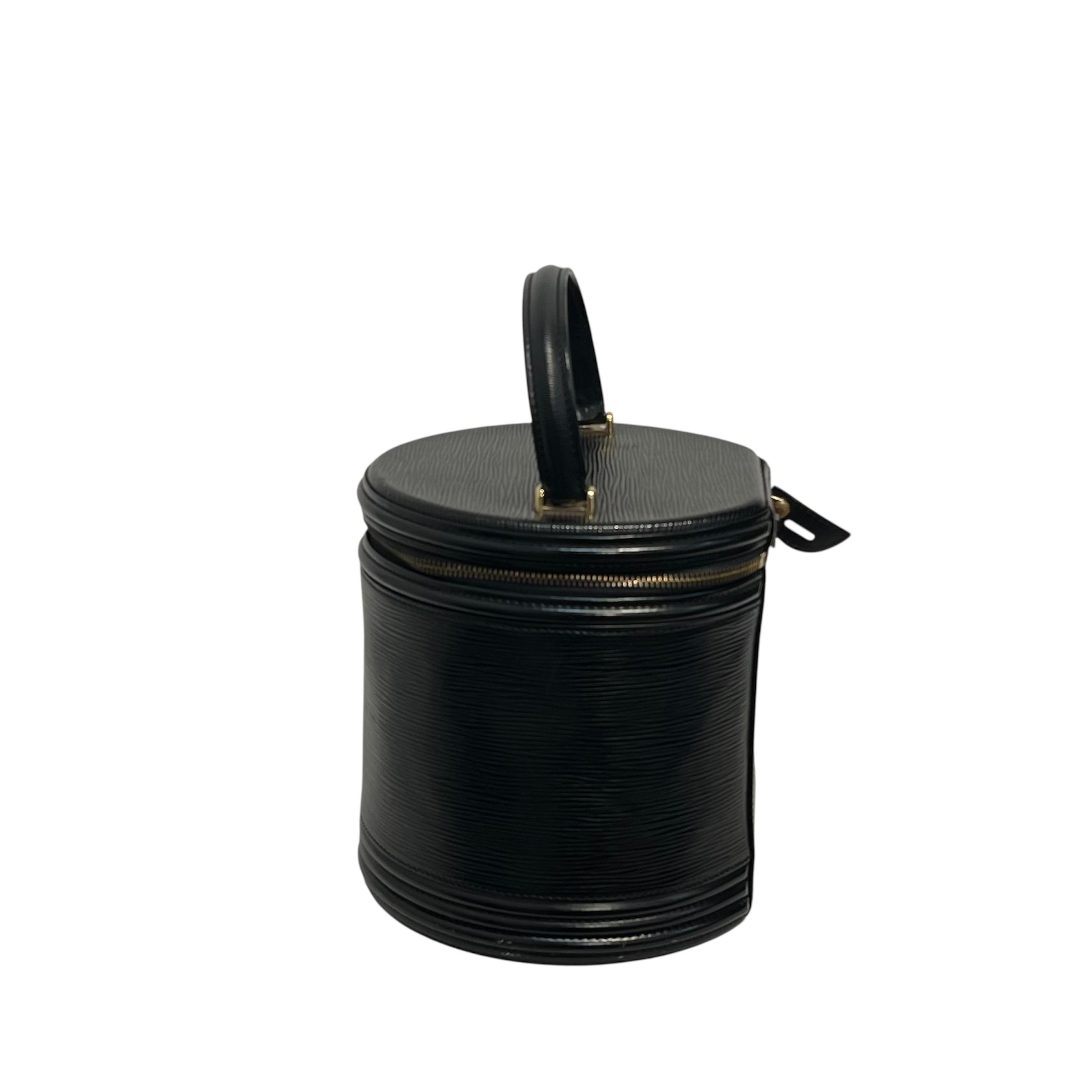 LOUIS VUITTON/Bag/Leather/BLK/EPI VANITY BUCKET  BAG view 3