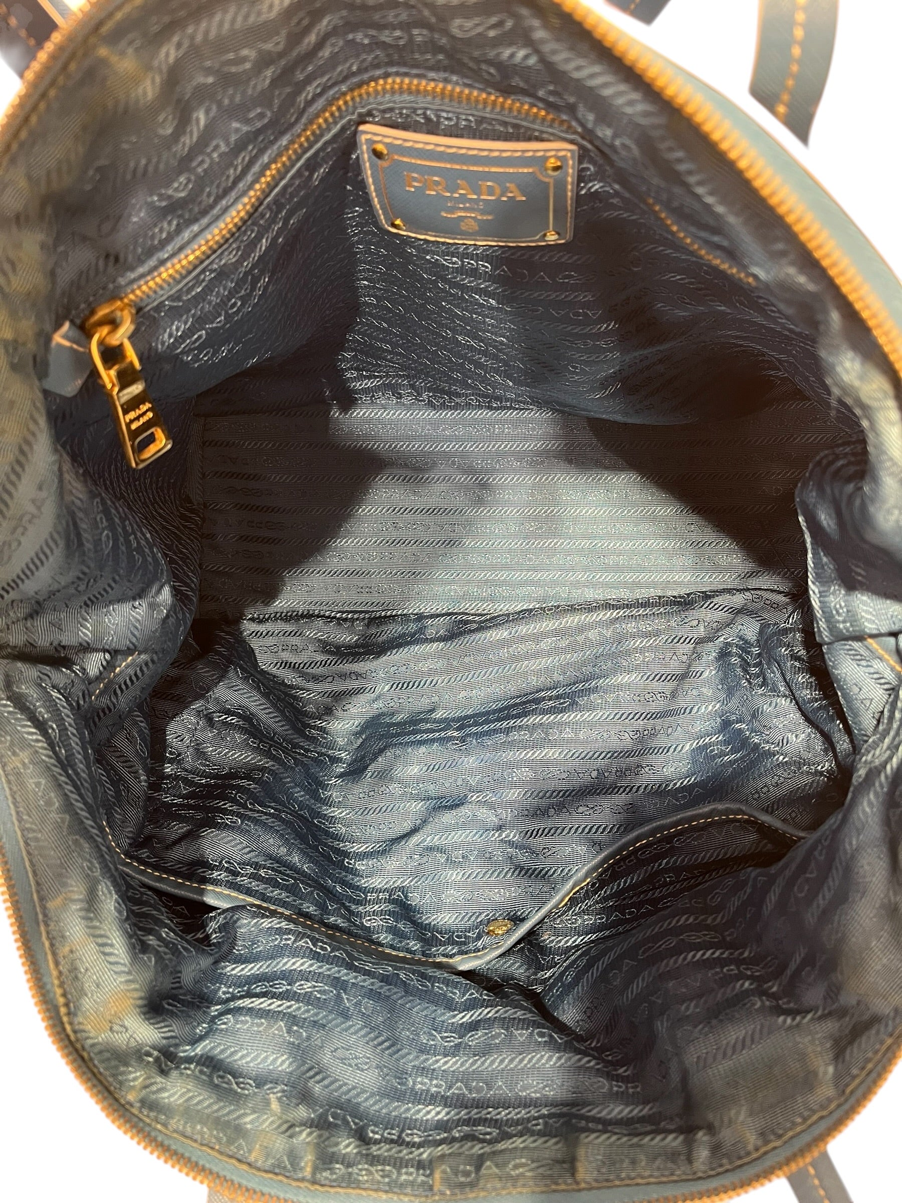 PRADA/Tote Bag/BLU/Nylon view 7