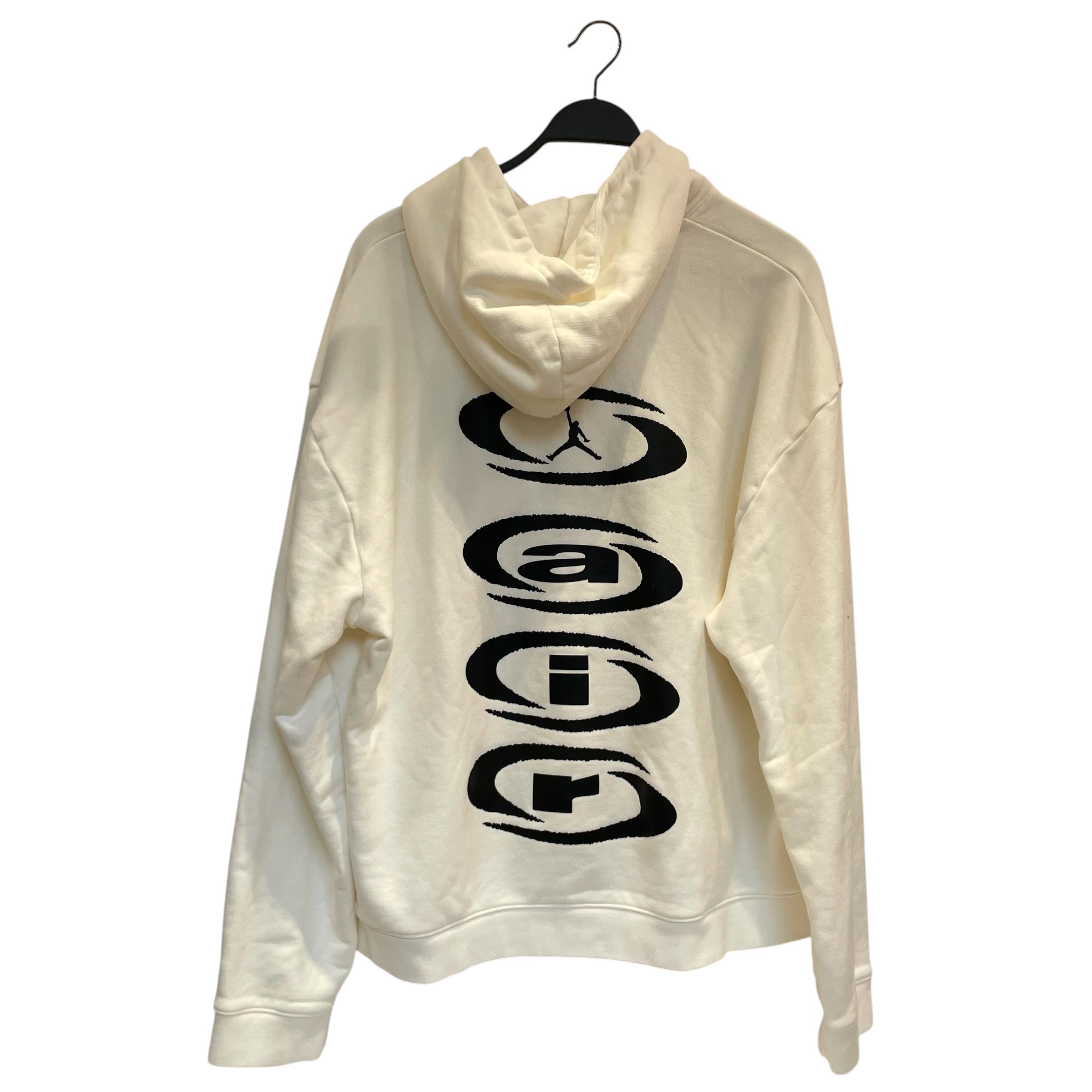 CACTUS JACK/air-J/Hoodie/L/Cotton/WHT/blk print bck view 2