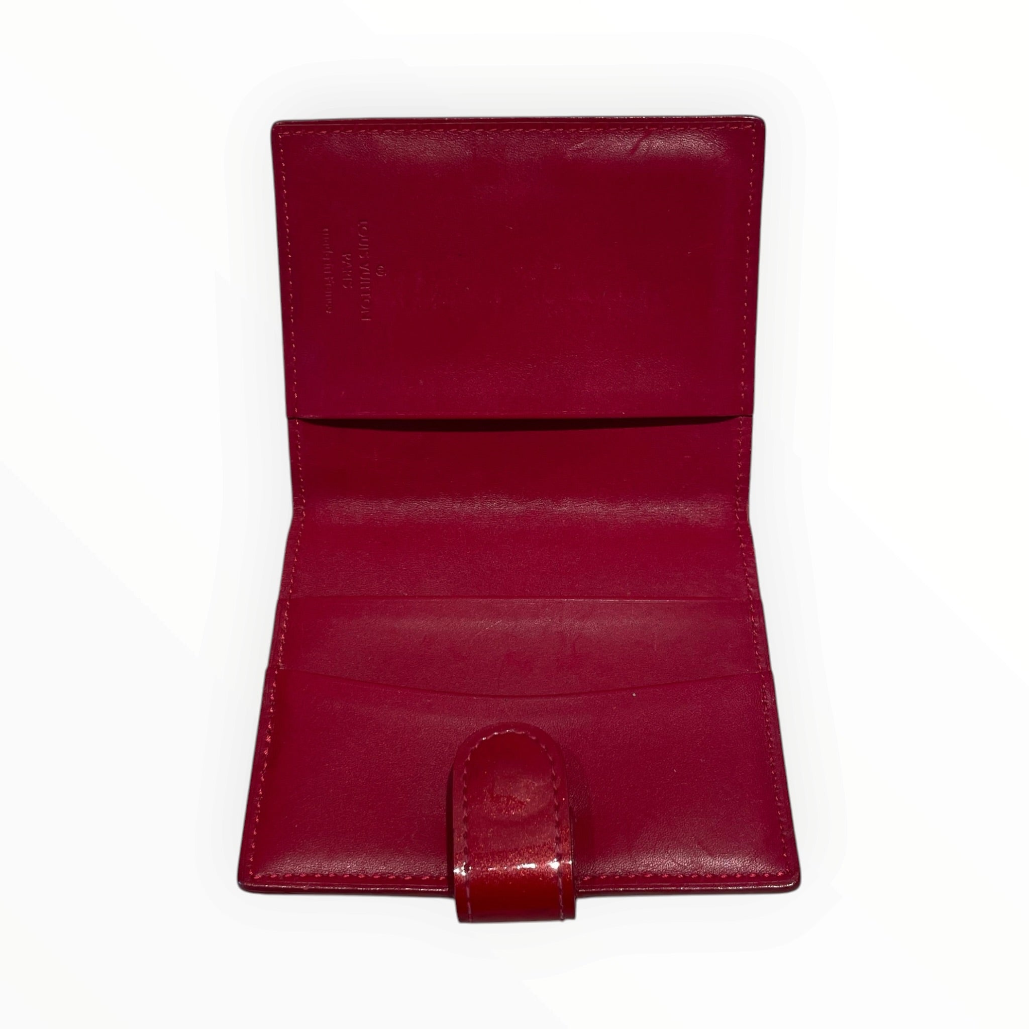 LOUIS VUITTON/Wallet/Leather/RED/M's/LV Bifold Red Leather Wallet view 5