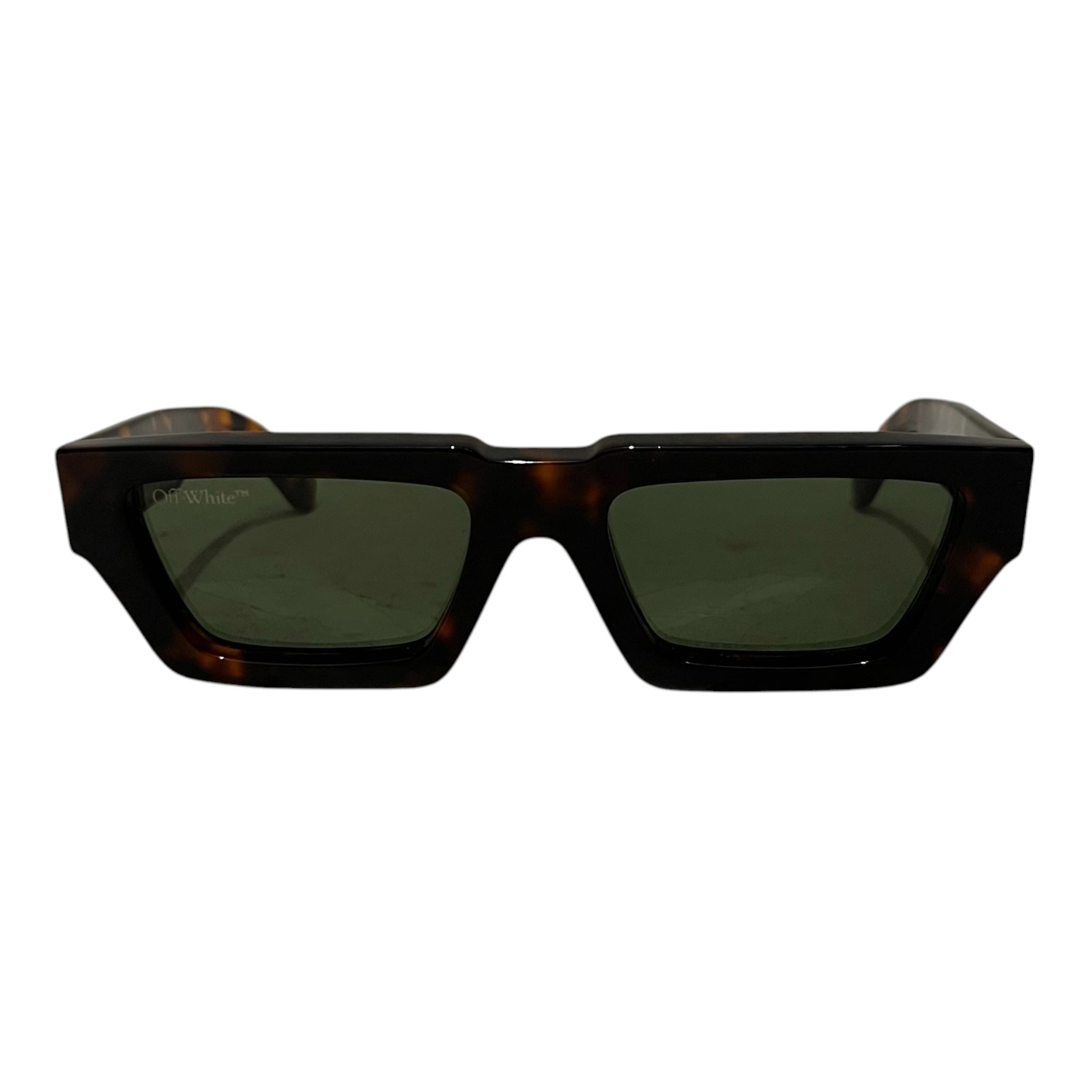 OFF-WHITE/Sunglasses/All Over Print/Tortoiseshell Pattern/BRW/L's/marfa view 2