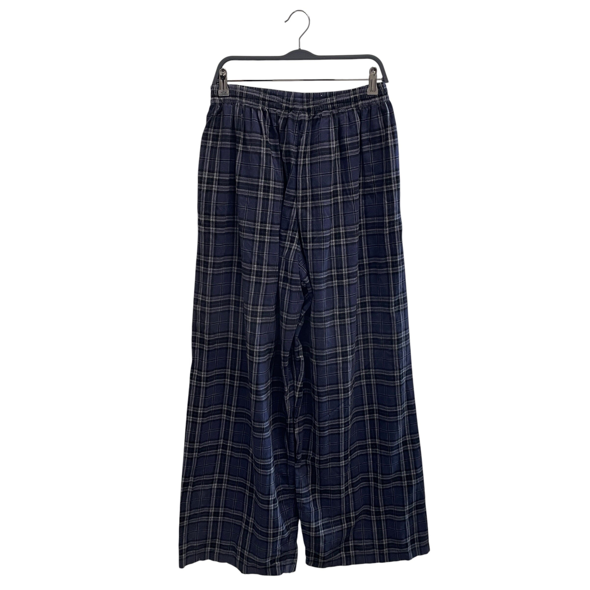 BALENCIAGA/Pants/M/Cotton/NVY/Plaid/SIDE EMB BY POCKET view 2