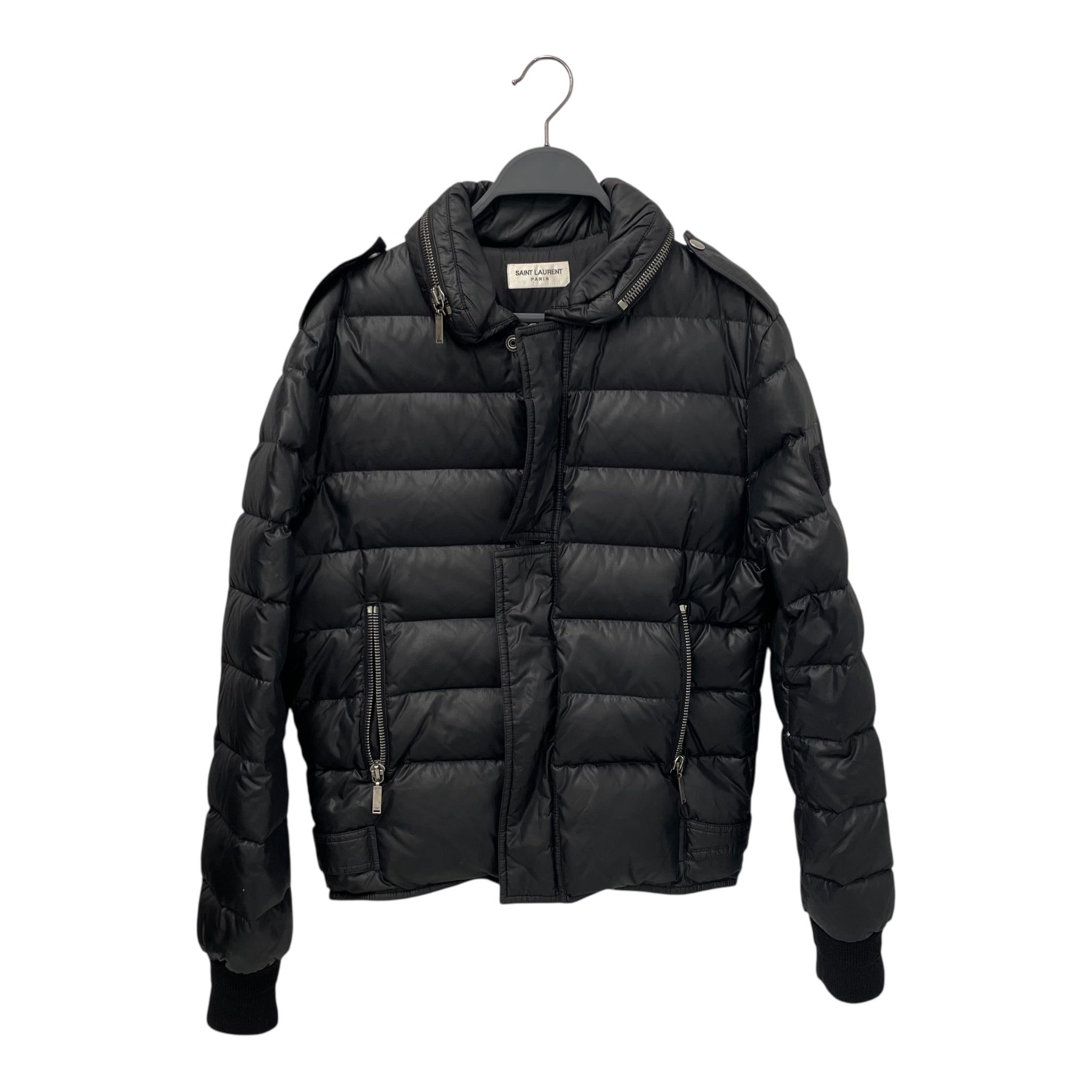 SAINT LAURENT/Puffer Jkt/S/Nylon/BLK/ view 1
