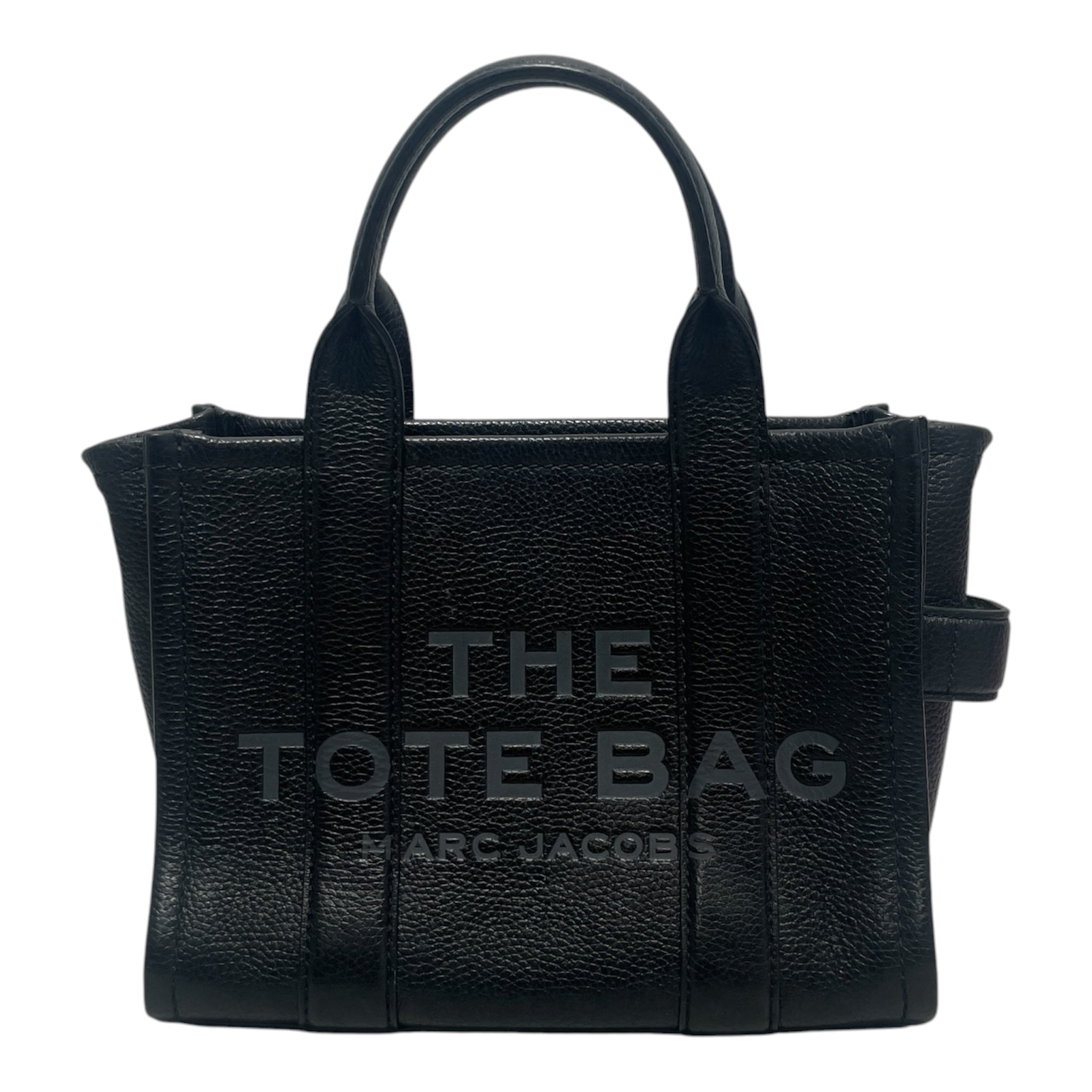 MARC JACOBS/Tote Bag/Leather/BLK/Black The Tote Bag view 1