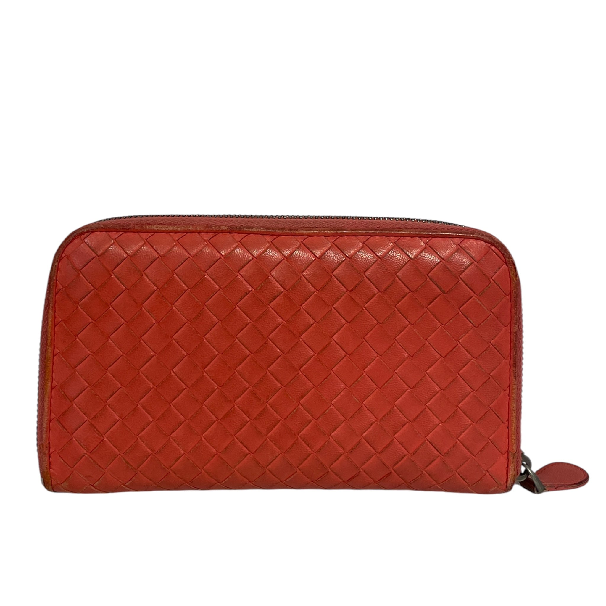 BOTTEGA VENETA/Long Wallet/Leather/PNK/L's/DHMK3QM view 1