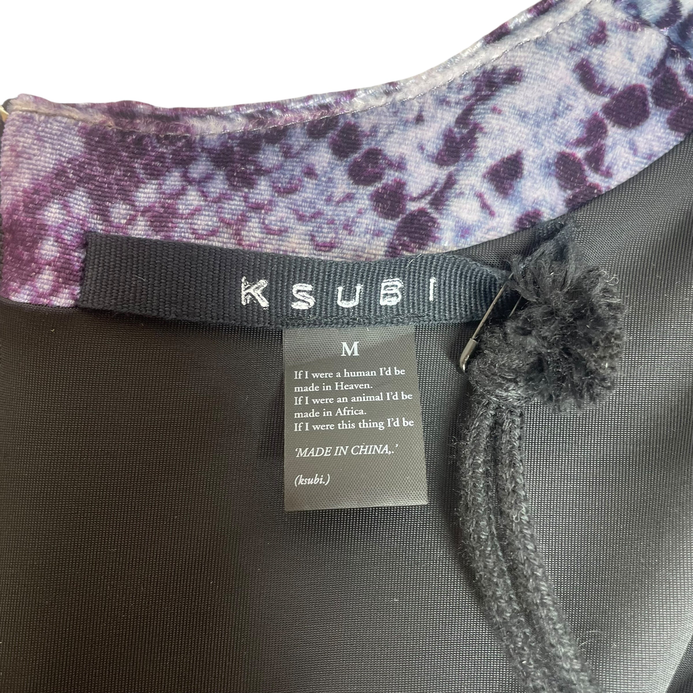 ksubi/LS Blouse/M/All Over Print/Polyester/PPL/PPL SNAKE PRINT view 3