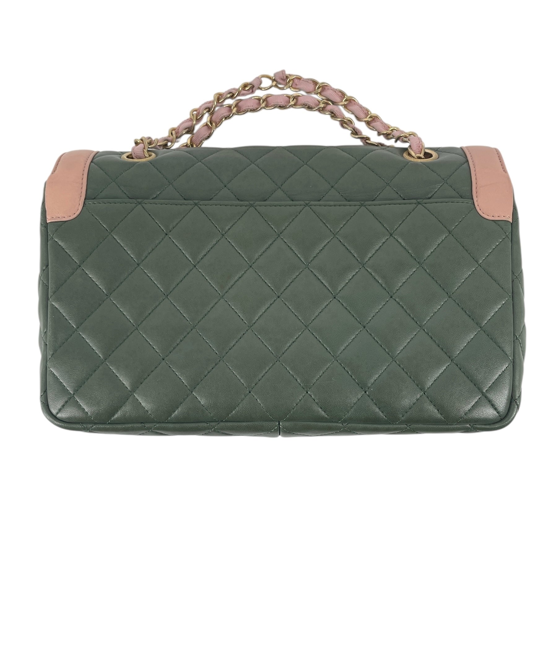 CHANEL/Cross Body Bag/Leather/GRN/23509076 view 2