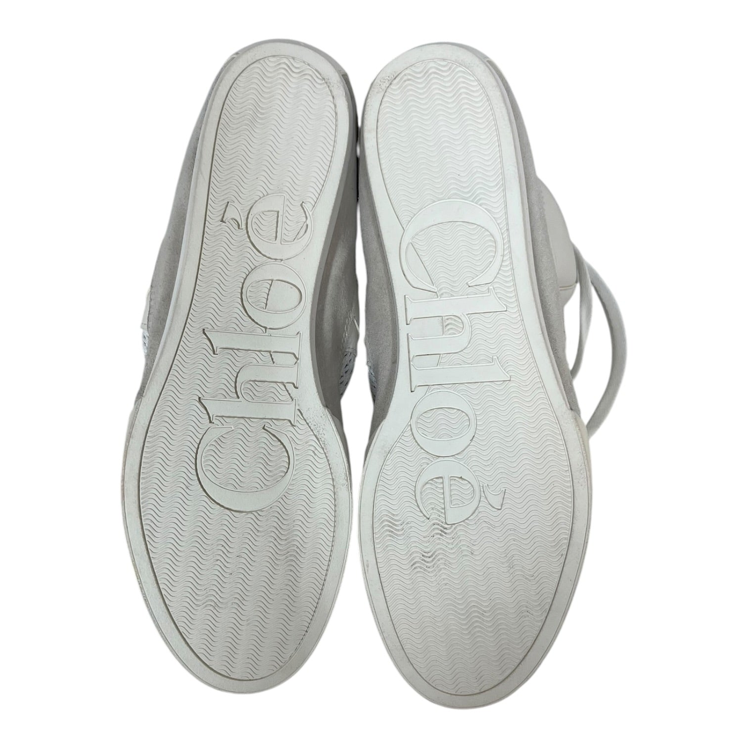 Chloe/Hi-Sneakers/US 6/Cotton/WHT/BOXING SHOES view 7