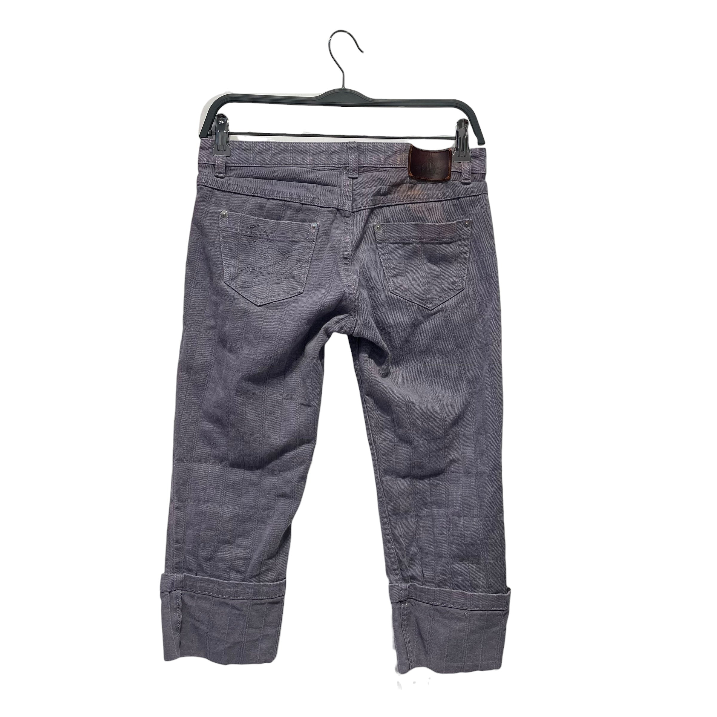 Vivienne Westwood RED LABEL/Cropped Pants/2/Denim/GRY/57-01-72017 view 2