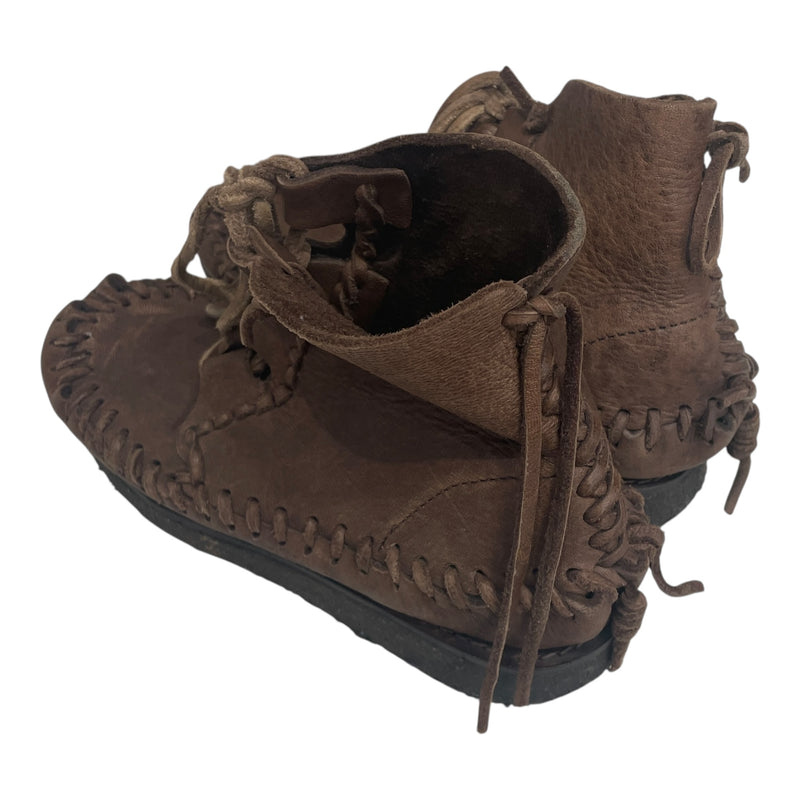 CABANE de ZUCCa/Boots/US 9/Leather/BRW/ELF FRINGE BOOT