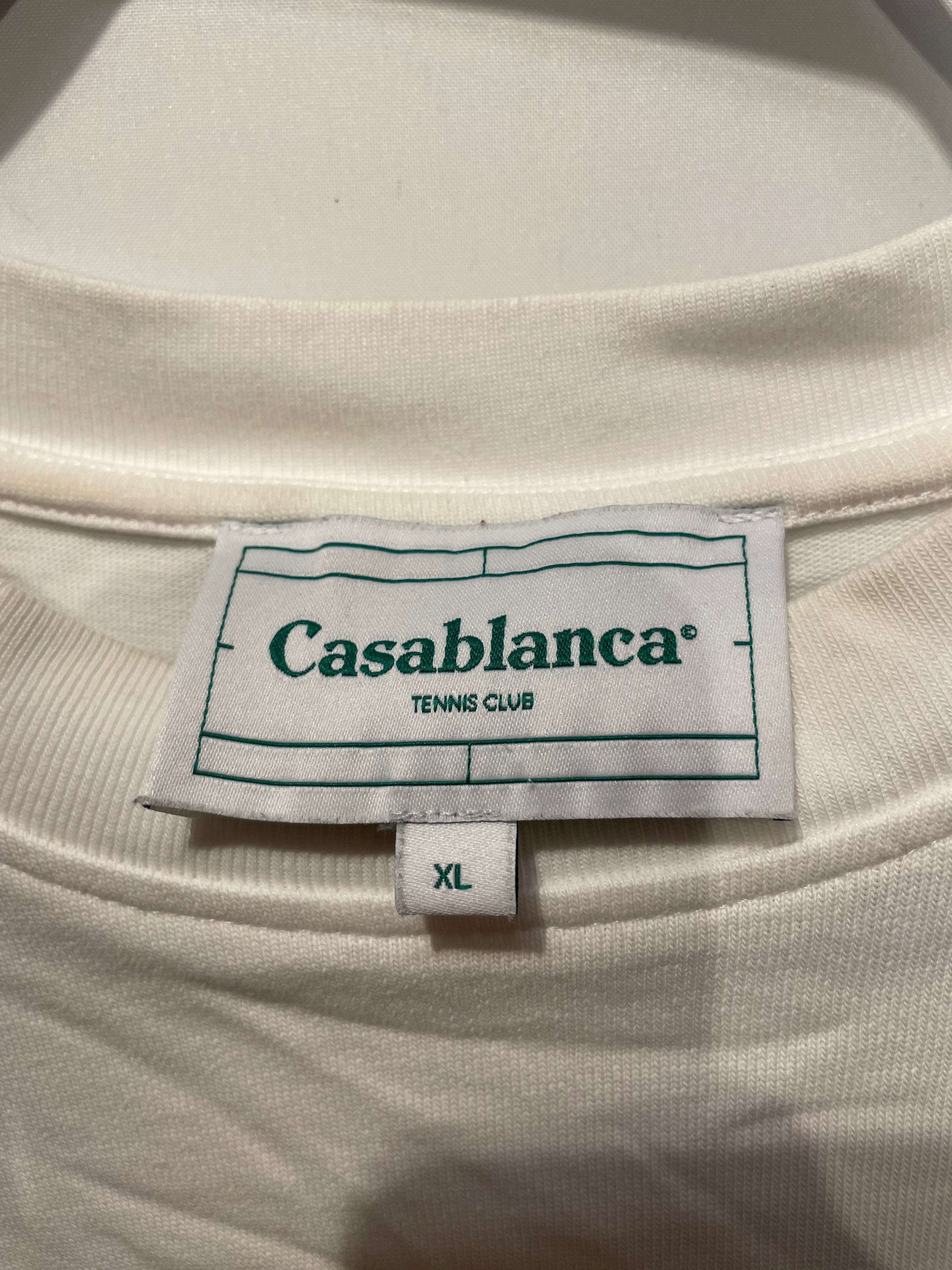 CASABLANCA/T-Shirt/XL/Cotton/WHT/Mind Vibrations view 3
