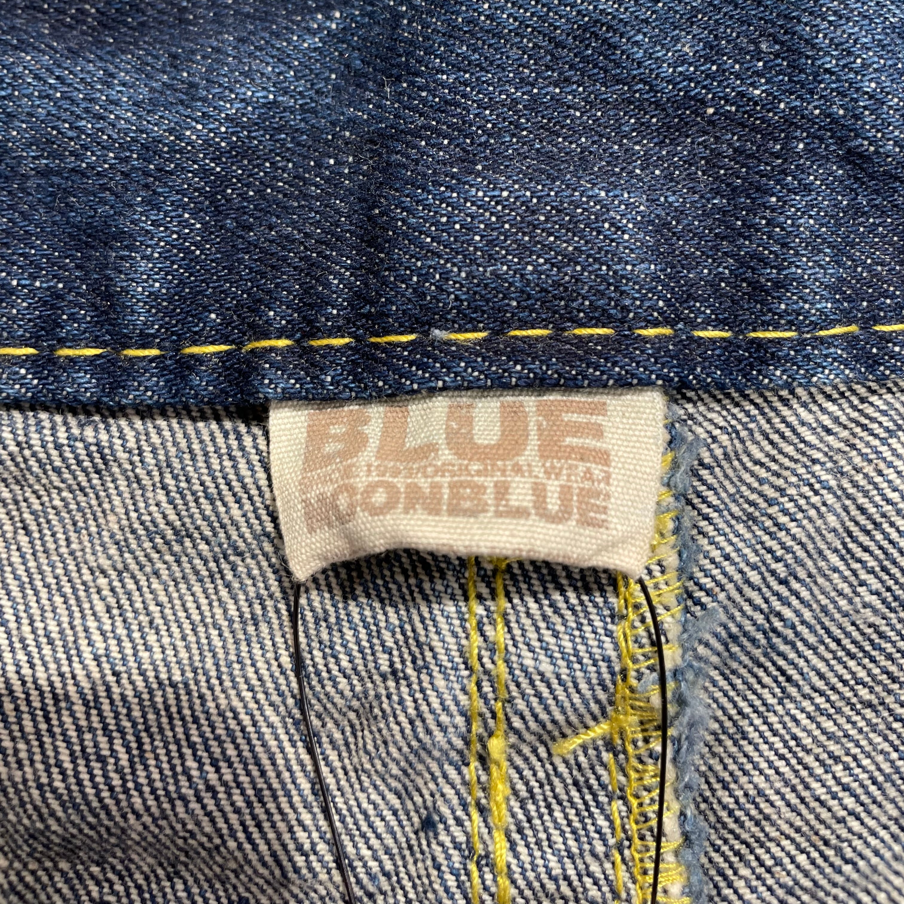 BLUE MOON BLUE/Skinny Pants/Denim/NVY/ view 4
