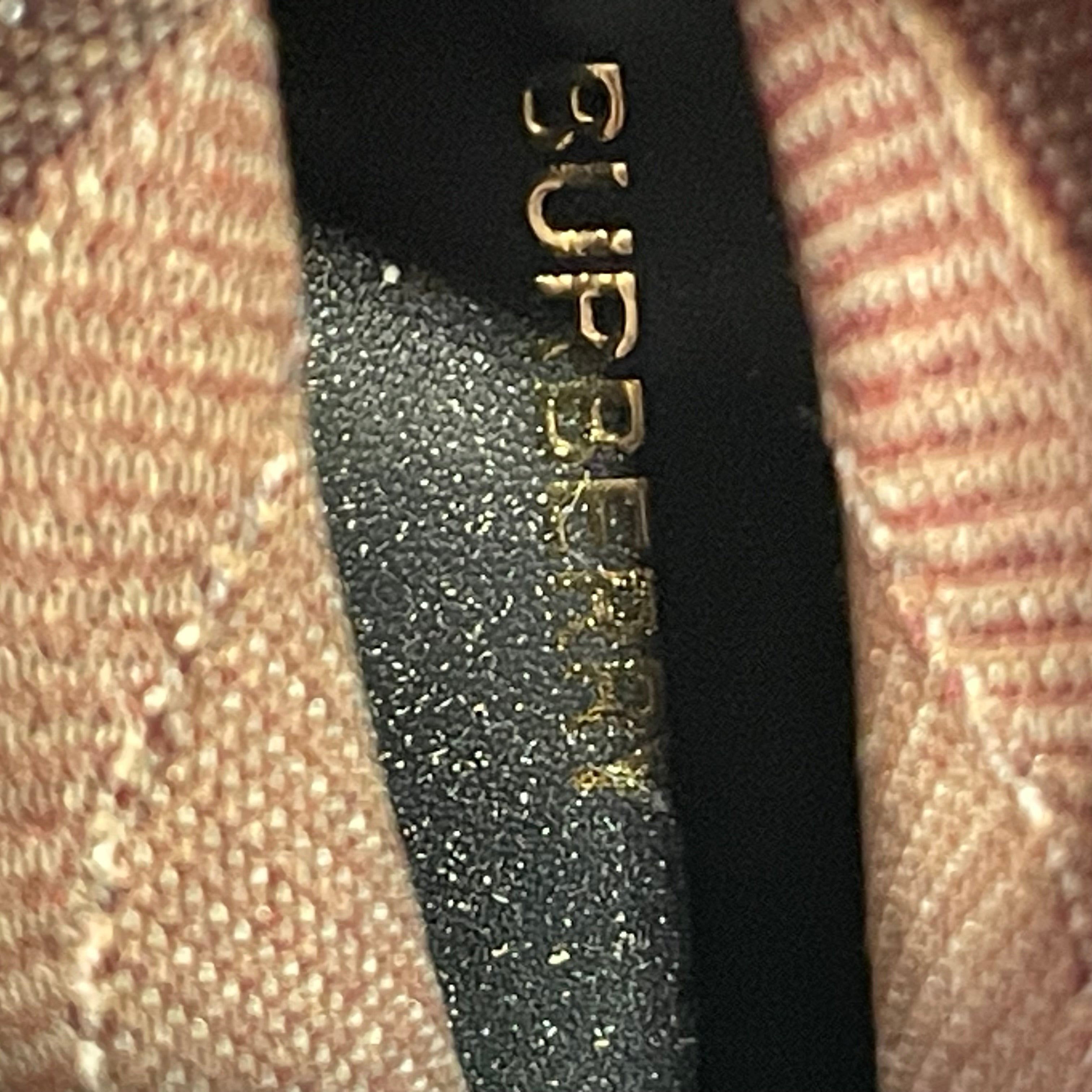 BURBERRY LONDON/Heels/US 7/Plaid/Polyester/MLT/sock boots/knitted/vintage view 3