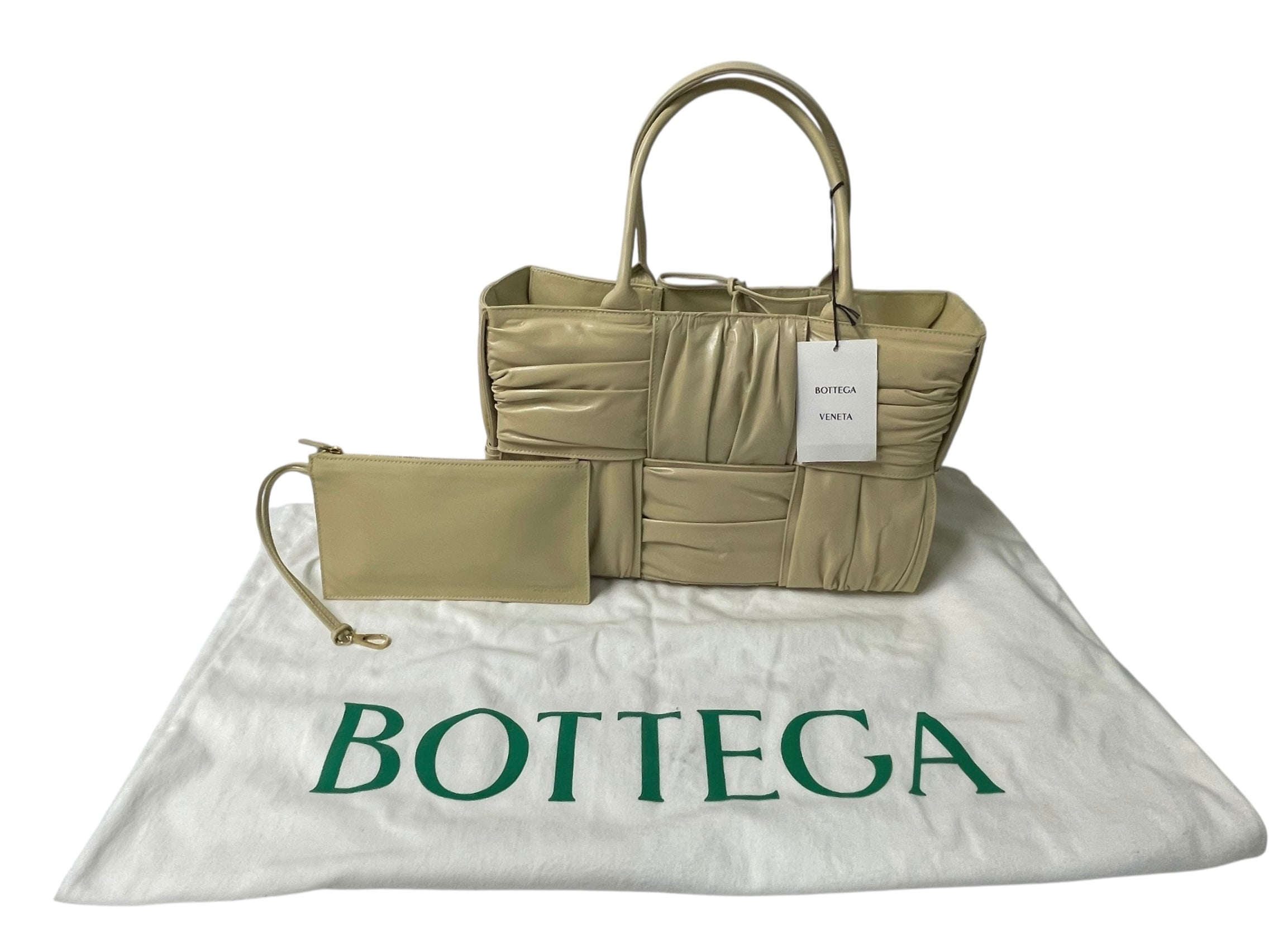 BOTTEGA VENETA/Hand Bag/Leather/CRM/ARCO TOTE view 6