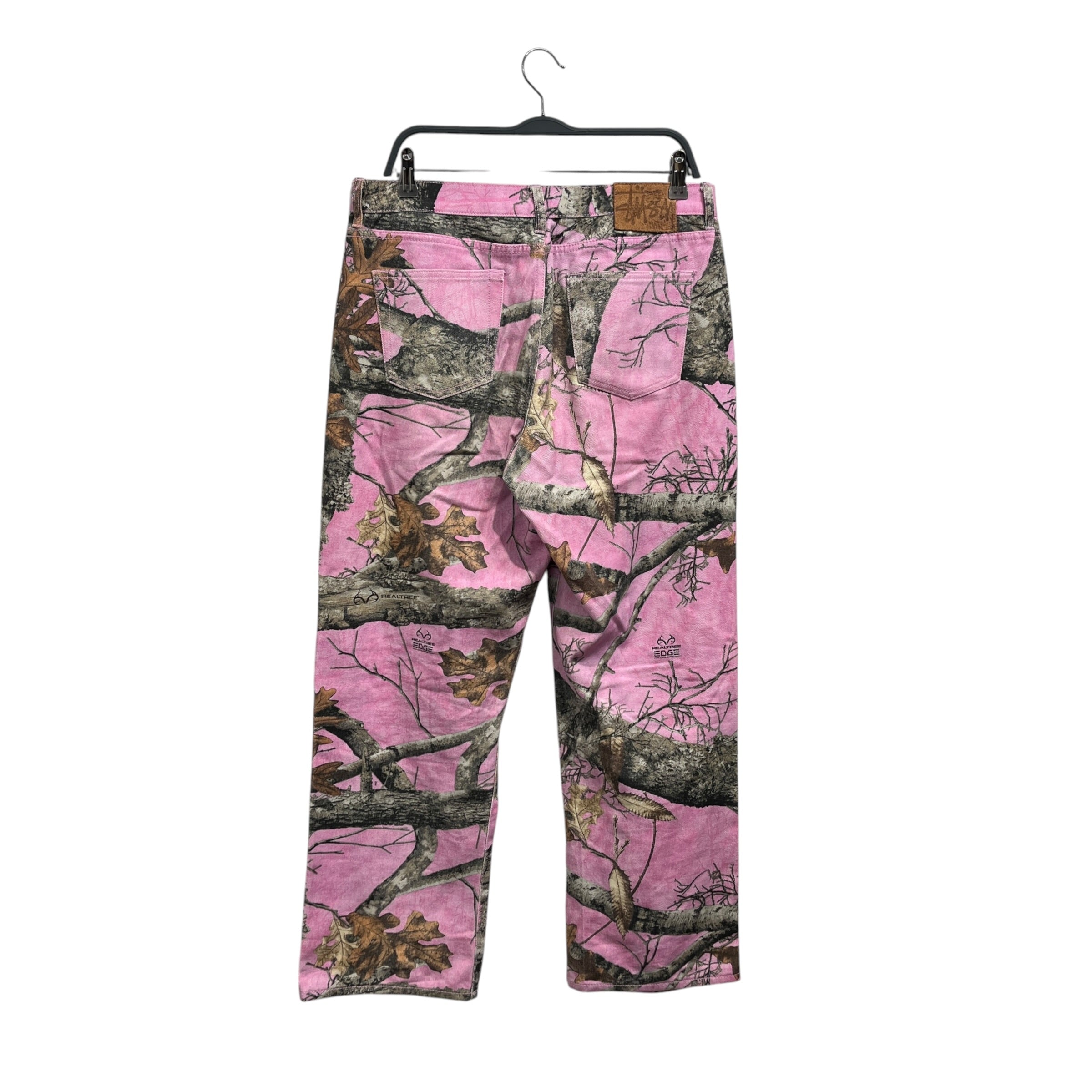 STUSSY/Straight Pants/32/Cotton/PNK/Camouflage/Pink Real Tree "Big Ol" view 2