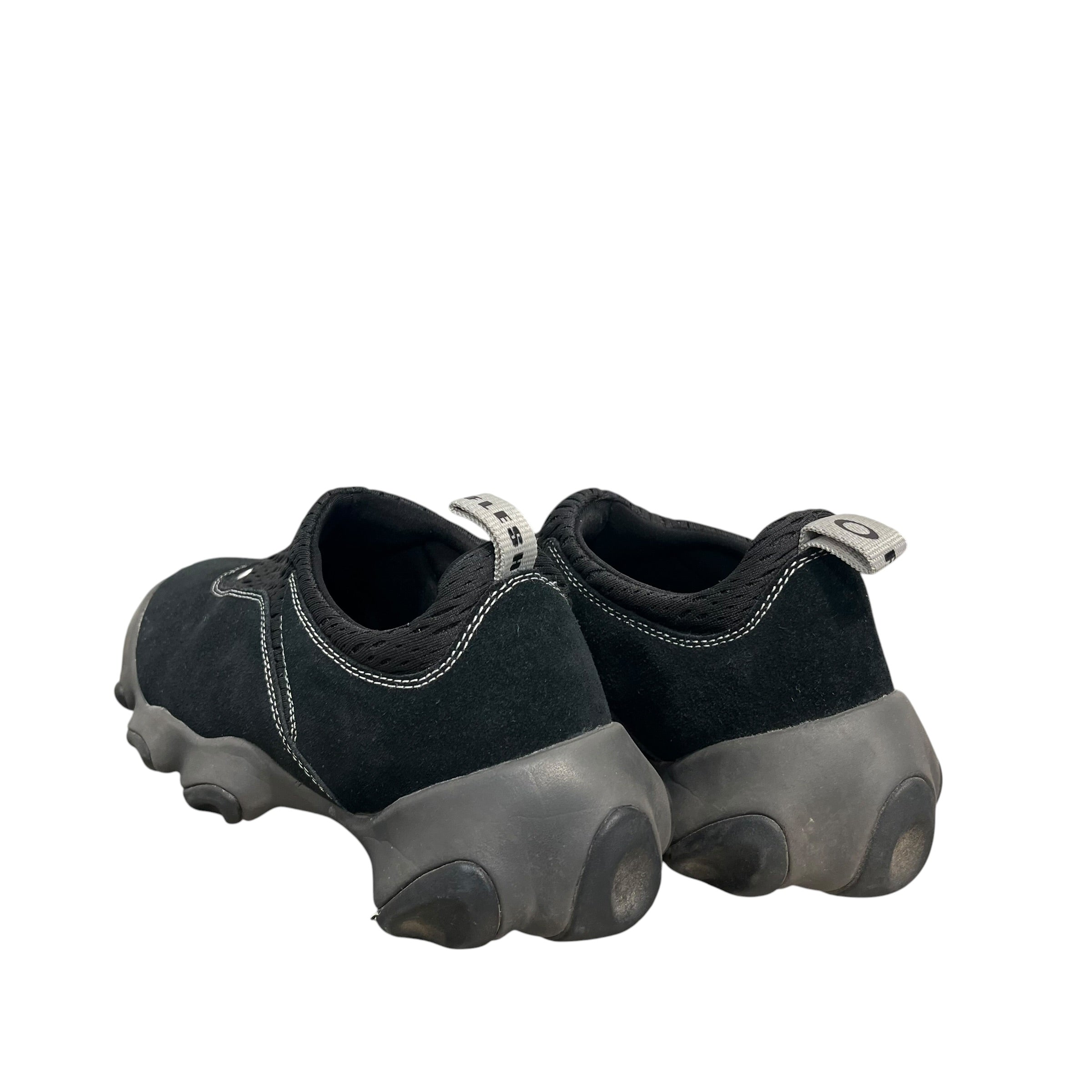OAKLEY/Low-Sneakers/US 8.5/Suede/BLK/FACTORY TEAM FLESH MESH SLIPON view 2