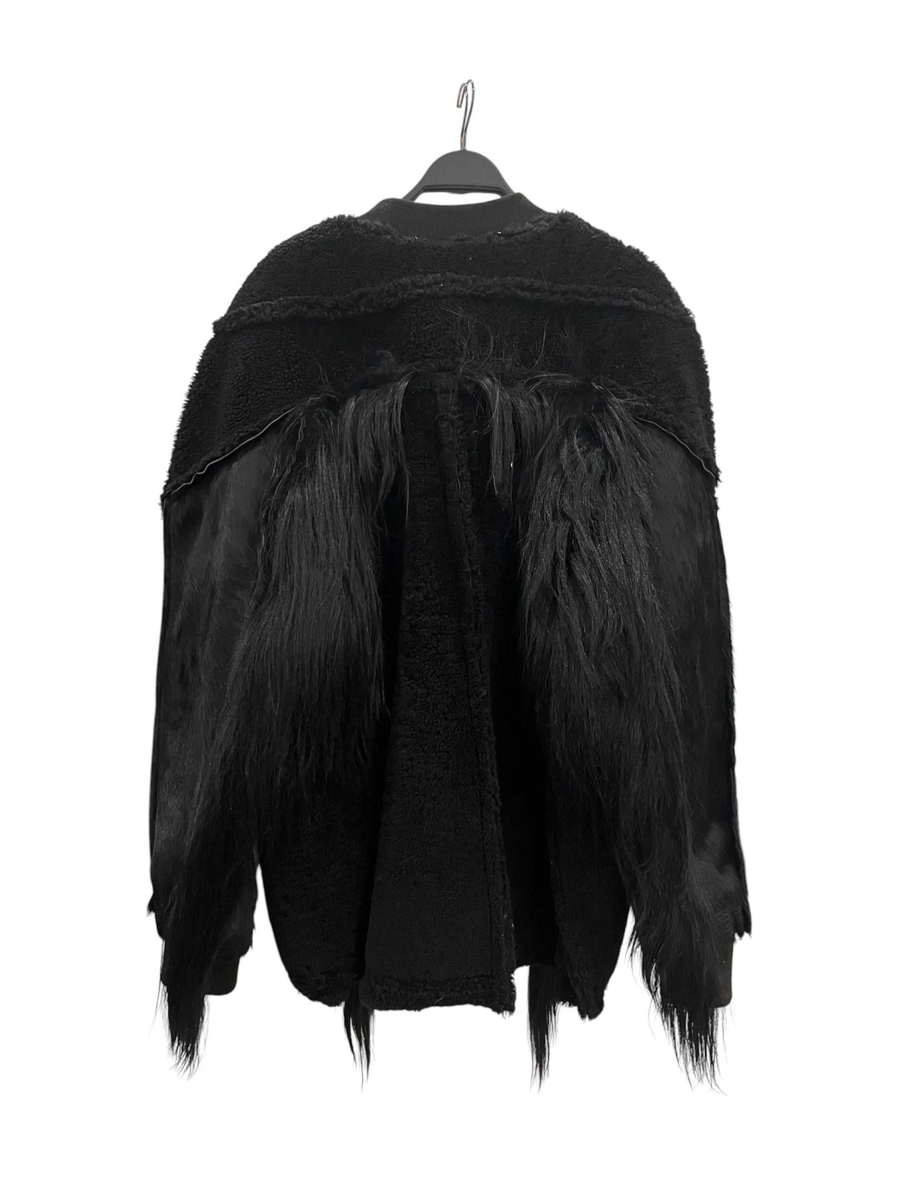 Rick Owens/Jacket/44/Faux Fur/BLK/Strobe FW 22 view 2