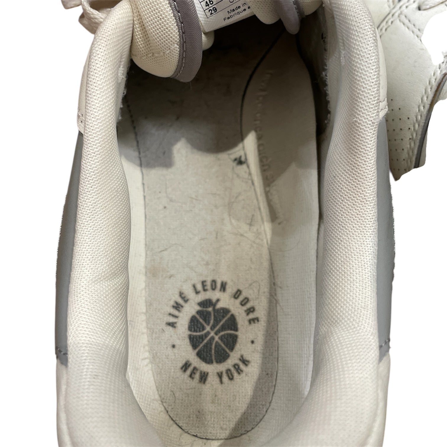 NEW BALANCE/AIME LEON DORE/Low-Sneakers/US 11/WHT/U-Tip/550 view 3