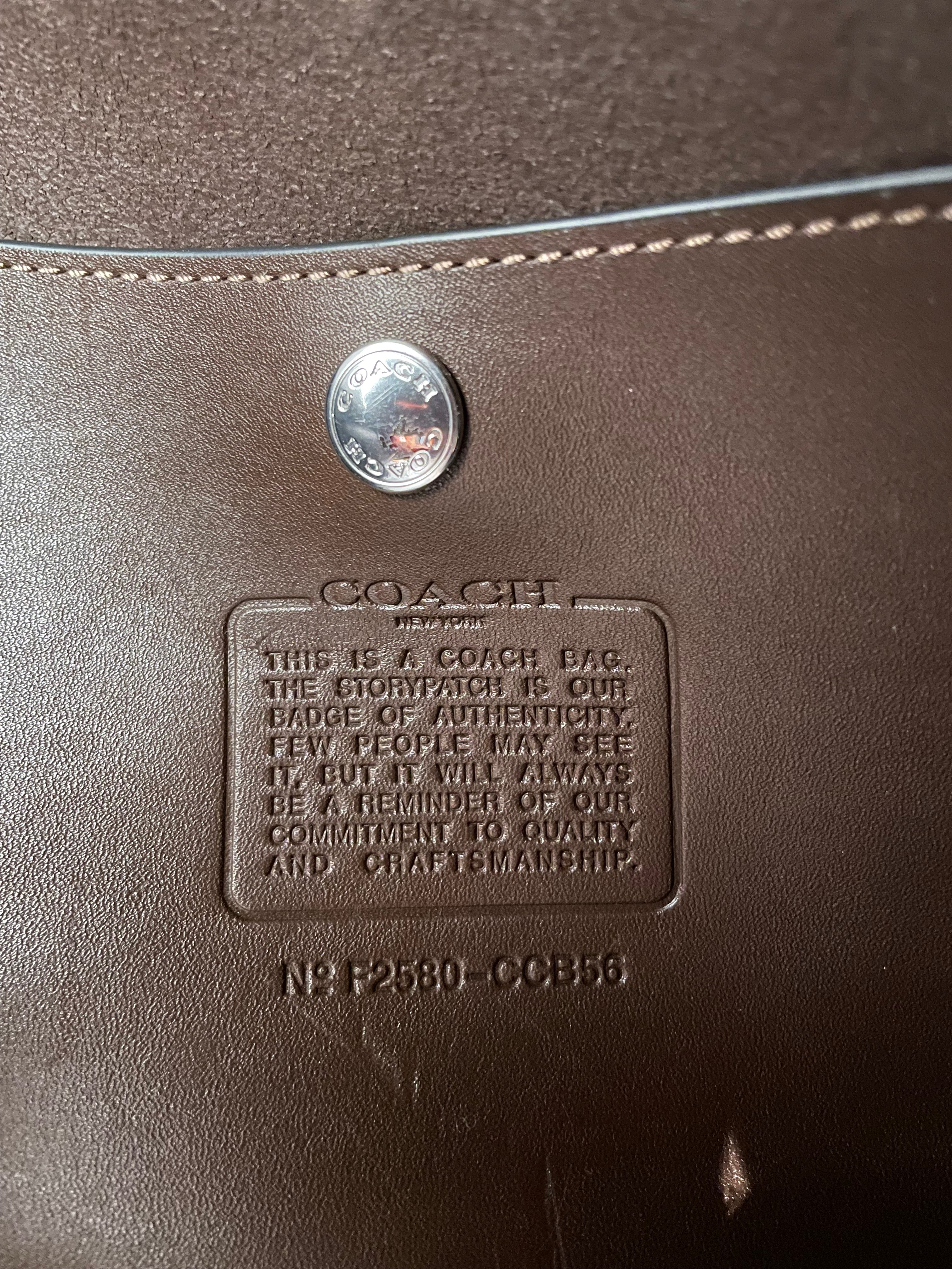 COACH/Bag/Leather/BRD/Mott Messenger bag view 3
