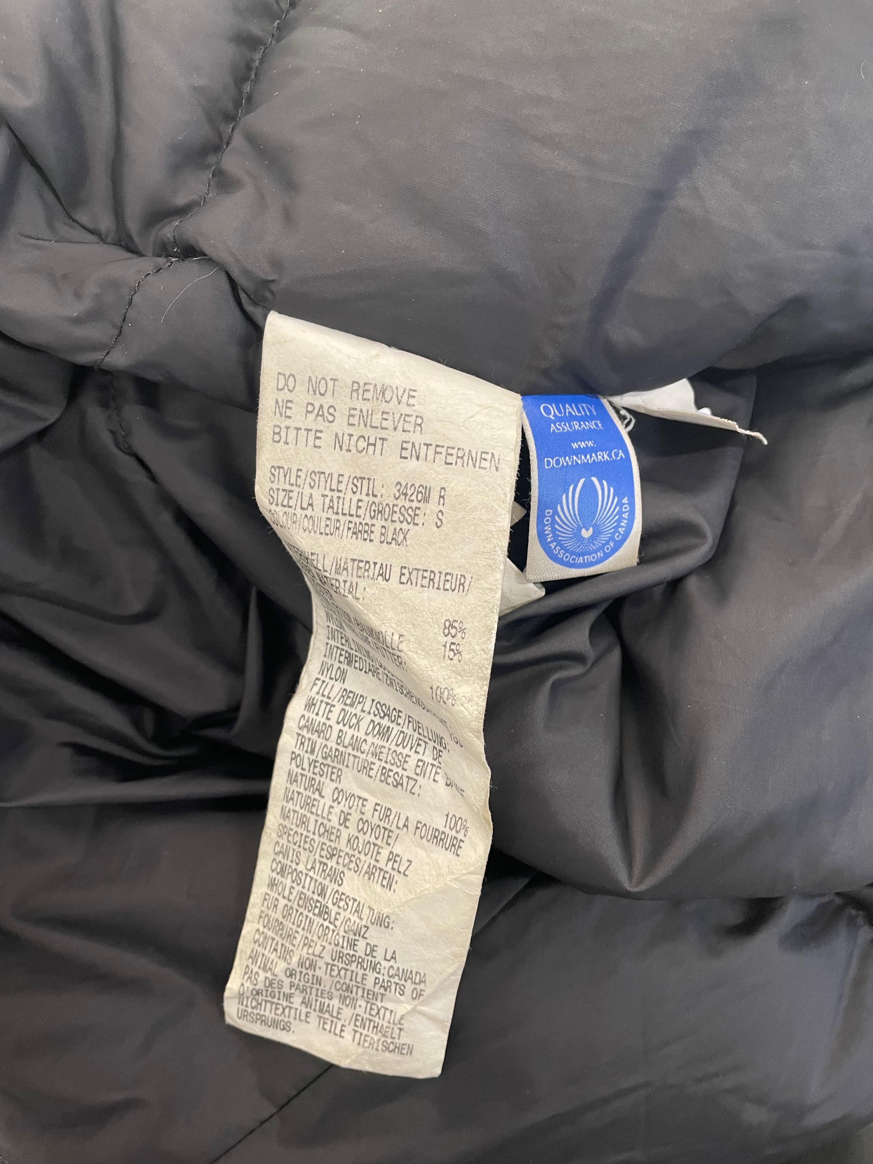 CANADA GOOSE/Mountain Parka/S/Polyester/BLK/Chateau Parka view 4