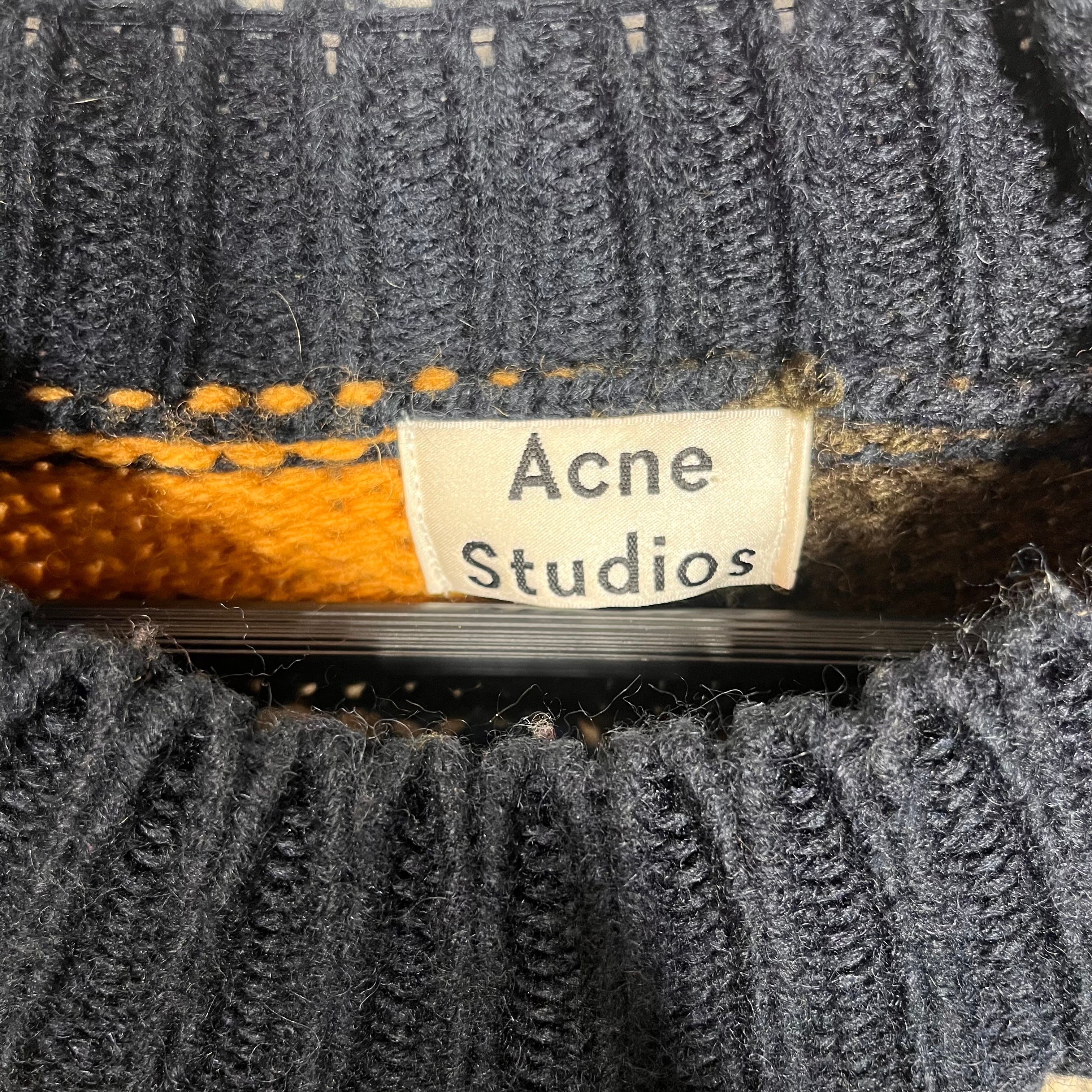 Acne Studios/Sweater/Wool/MLT/Jerett Numbers AW15 view 3
