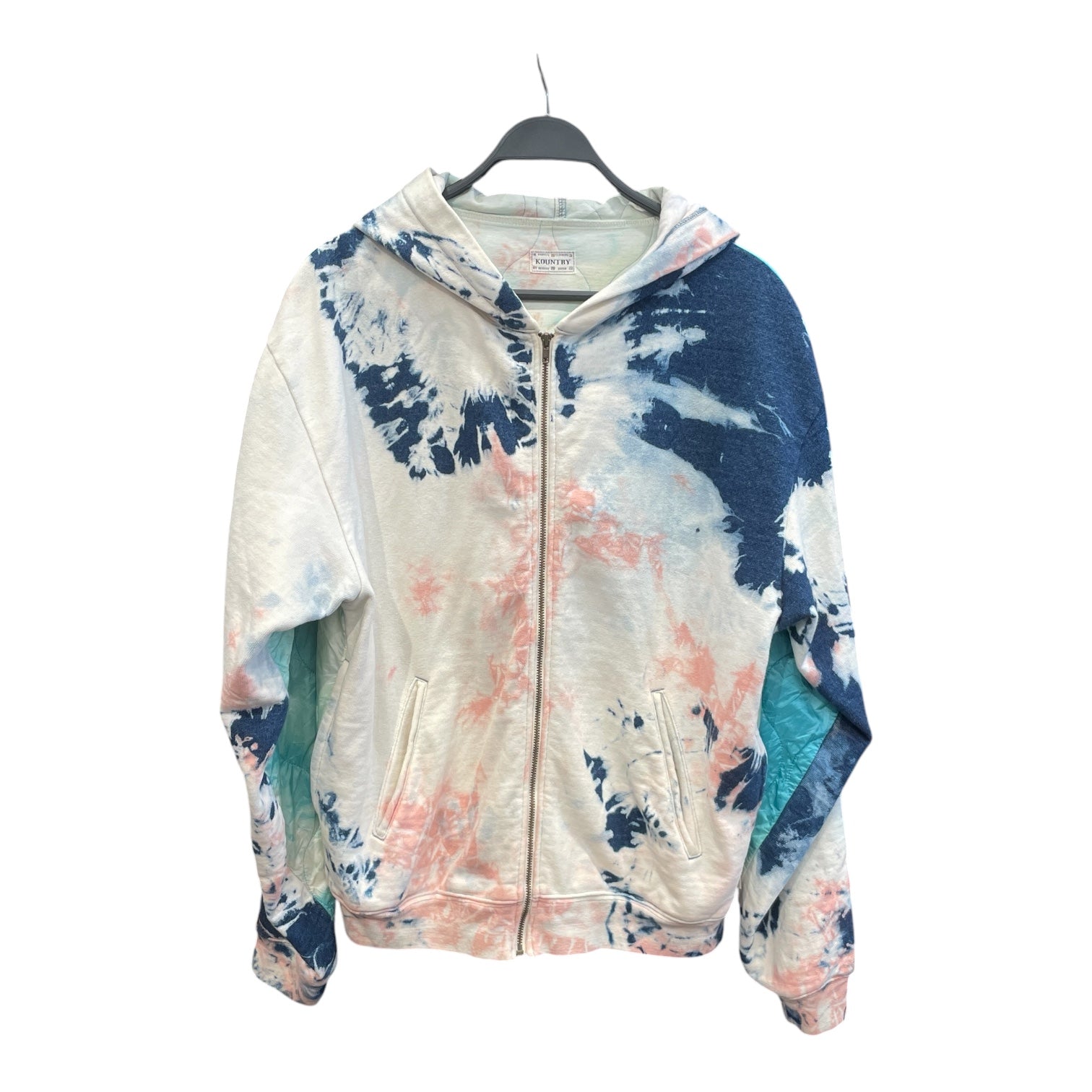 KAPITAL/Zip Up Hoodie/XL/Cotton/MLT/TIE DYE KAPITAL ZIPUP HOODIE view 1