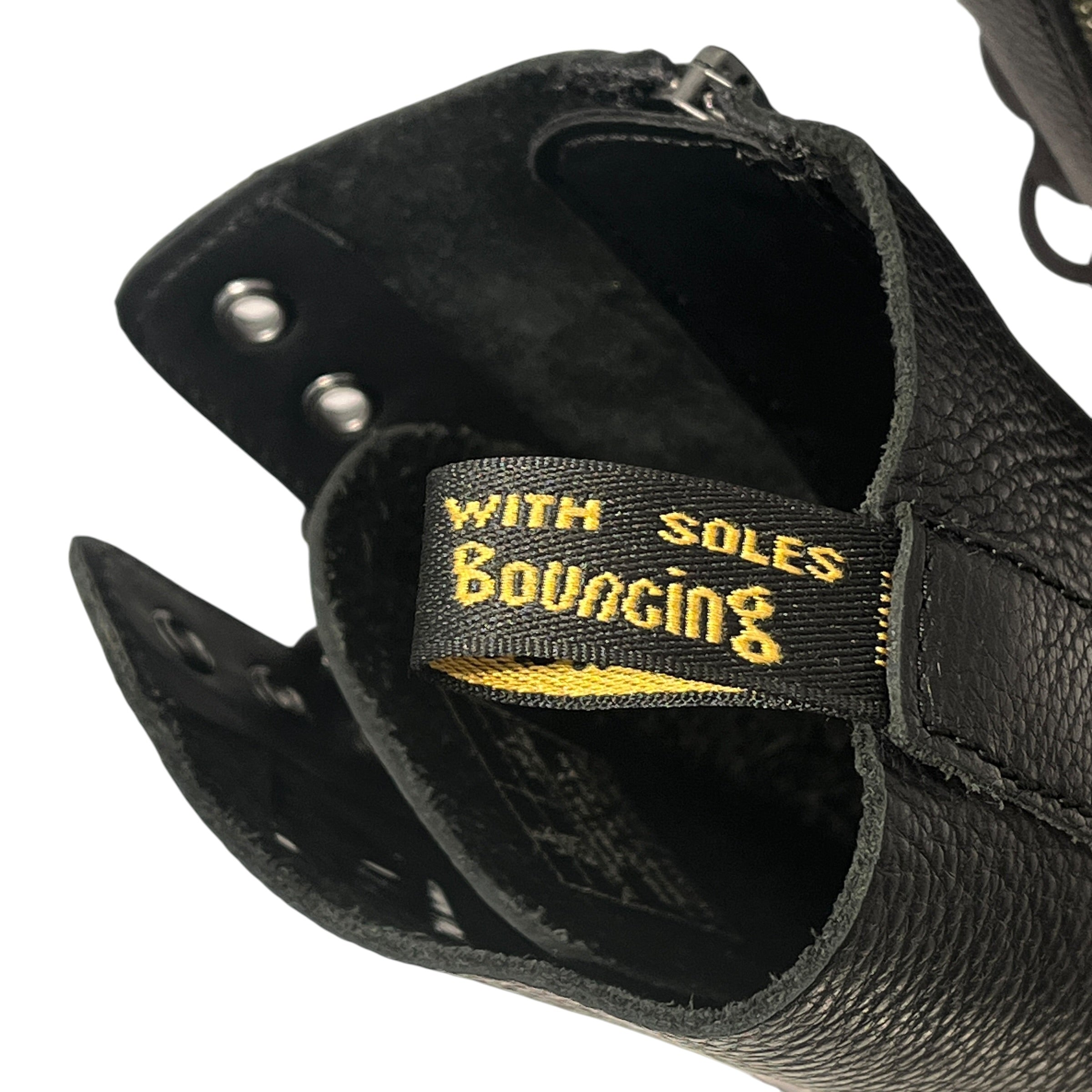 Dr.Martens/DOLLS KILL/Long Boots/US 7/Leather/BLK/LONG LACE UP PLATFORM BOOTS view 6