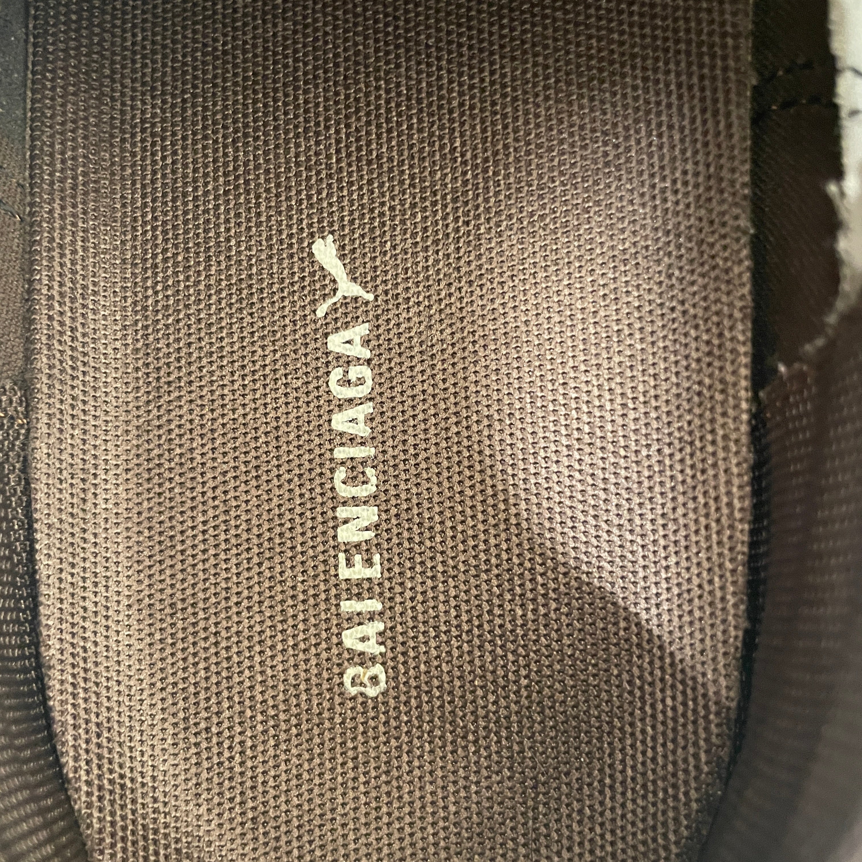 BALENCIAGA/PUMA/Low-Sneakers/US 11.5/Suede/BRW/BROWN SUEDE COLLAB view 3
