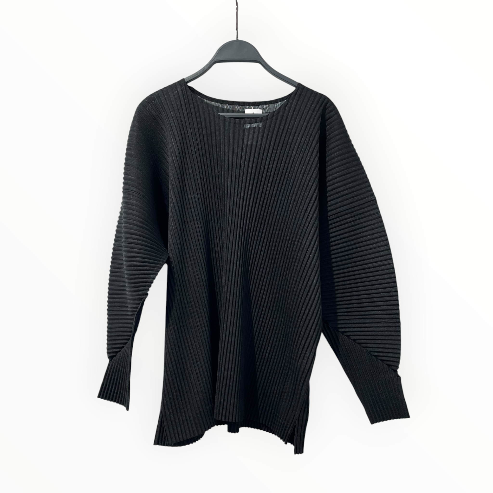 PLEATS PLEASE ISSEY MIYAKE/LS T-Shirt/3/Polyester/BLK/HP66JK235/3 NWT LS view 1