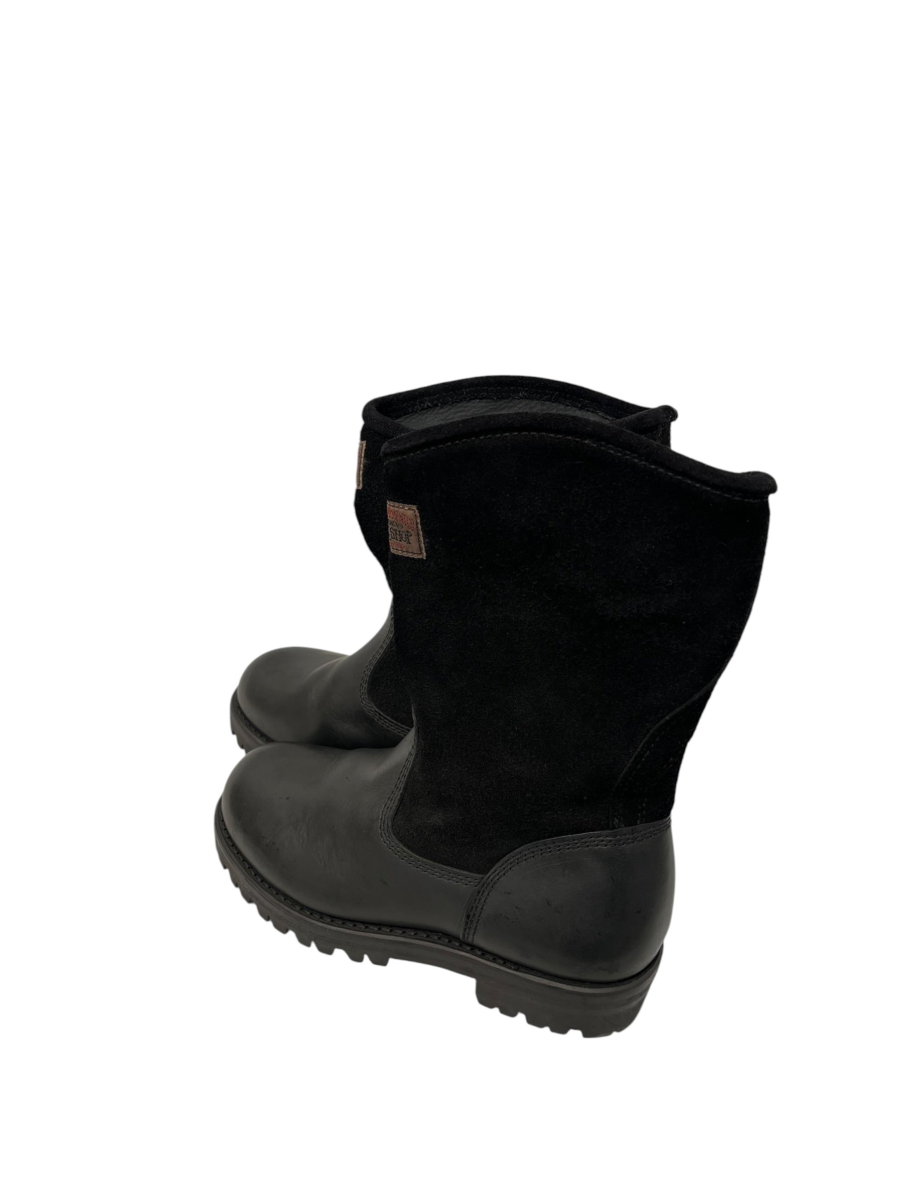 STUSSY/OUR LEGACY/Boots/EU 37/Leather/BLK/COLLAB WADER BOOTS view 2