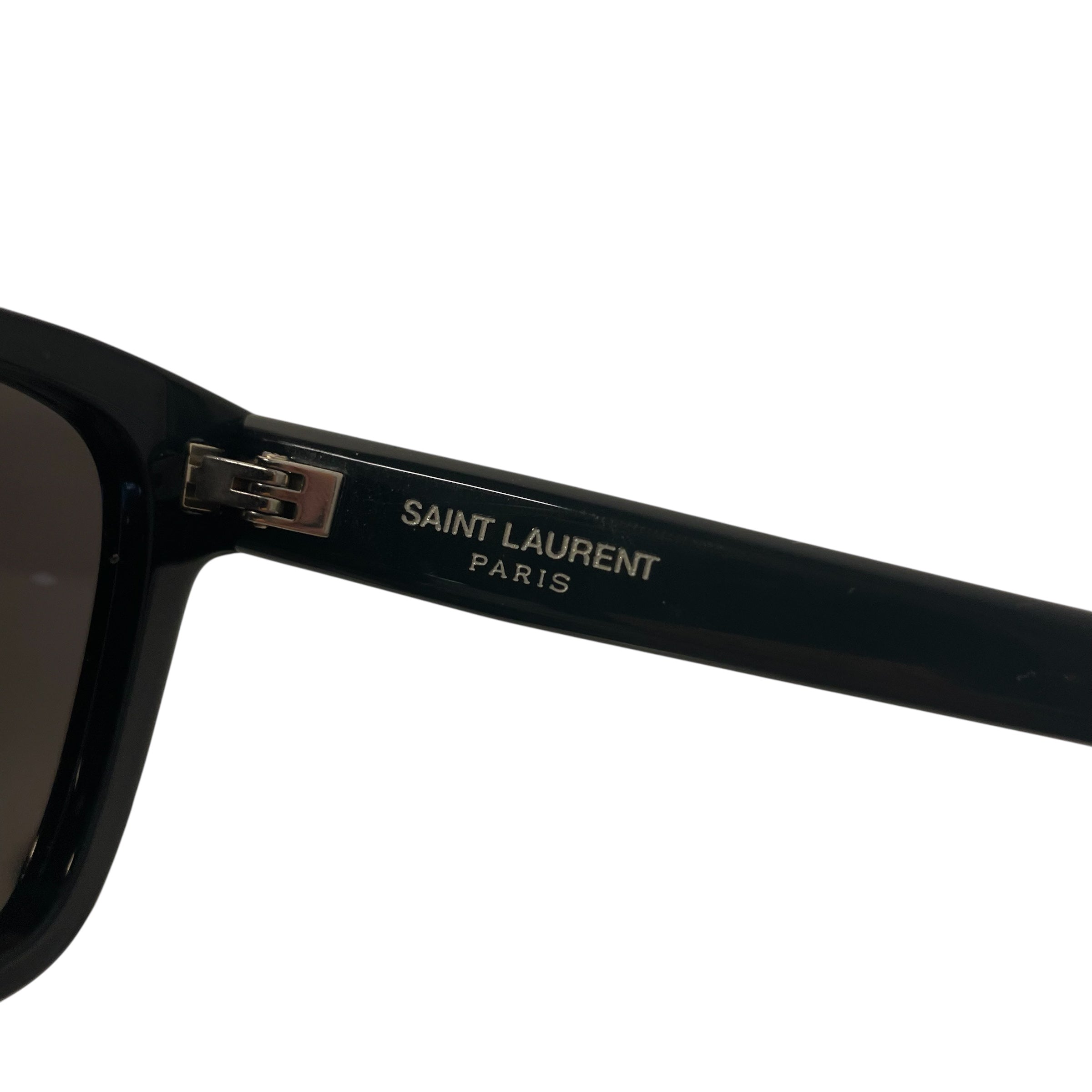 YVES SAINT LAURENT/Sunglasses/Celluloid/BLK/ view 3