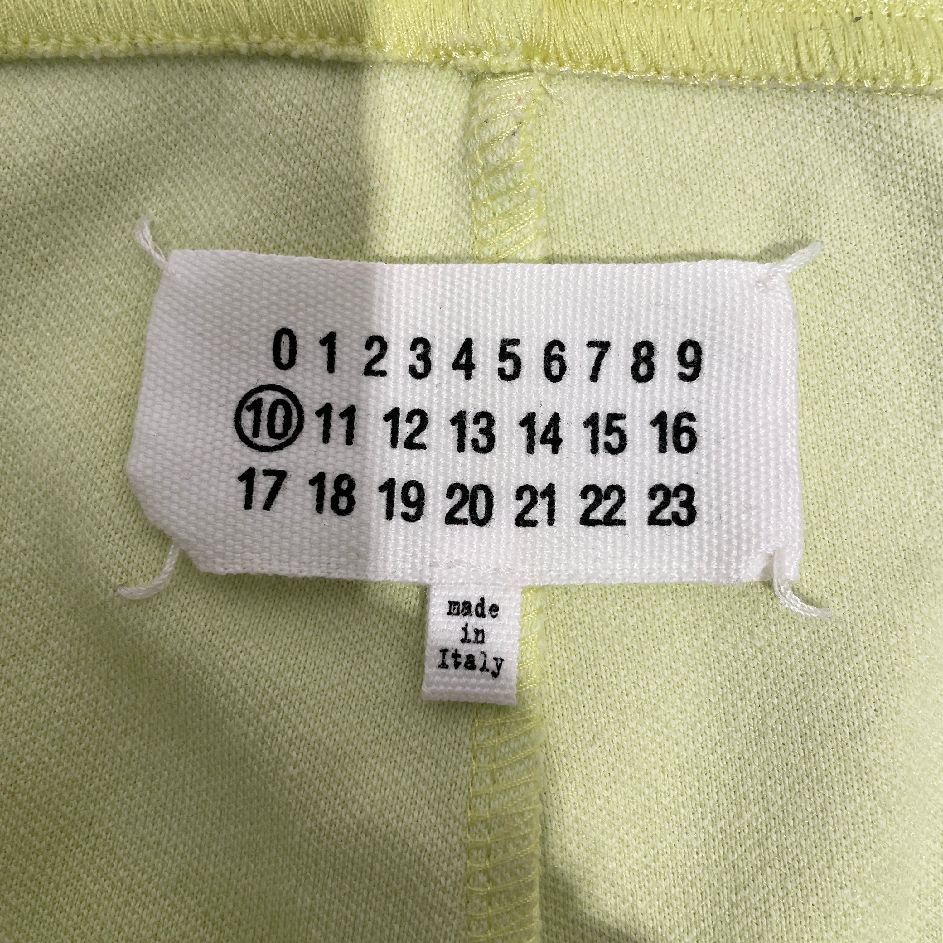 Martin Margiela/Straight Pants/50/Cotton/YEL/ view 3