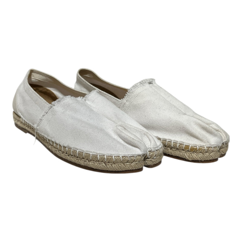 Maison Margiela/Flat Shoes/EU 42/WHT/TABI ESPADRILLES