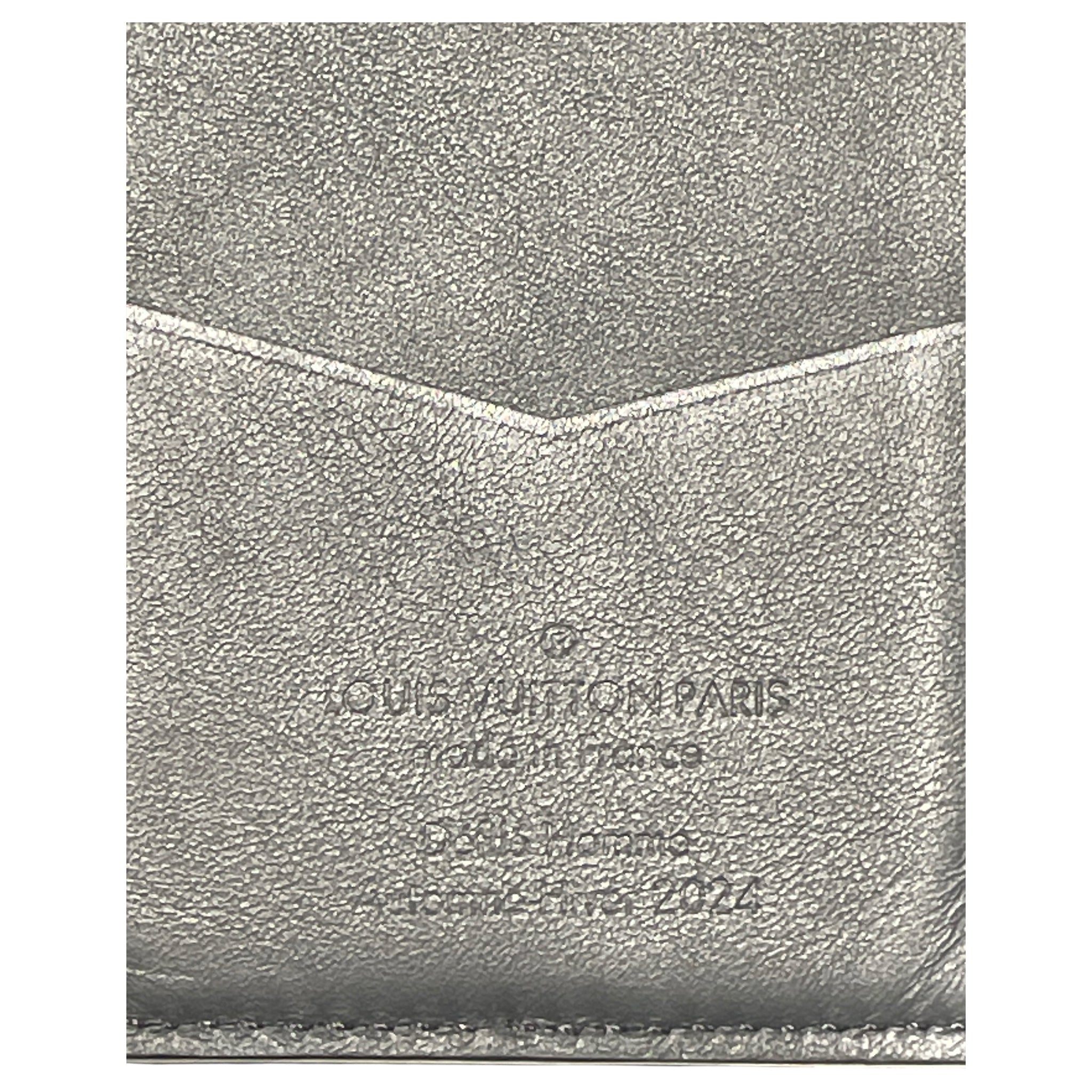 LOUIS VUITTON/Bifold Wallet/Monogram/Leather/BLK/Eclipse Pocket Organizer view 4