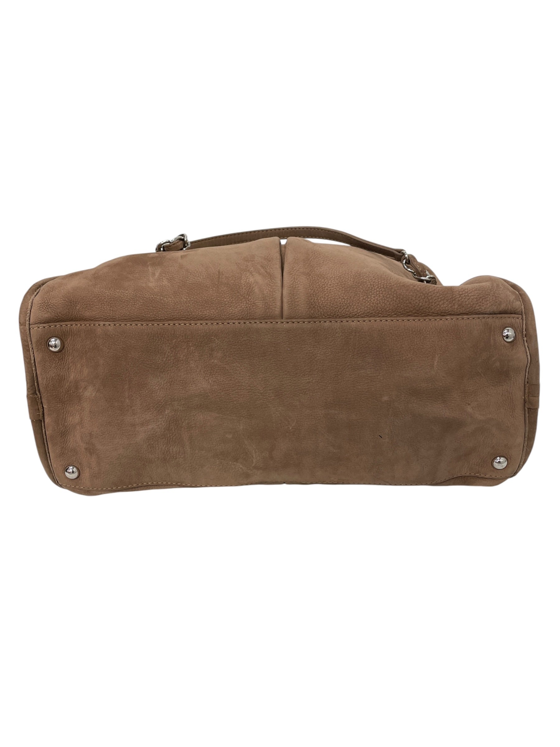 CHANEL/Hand Bag/Suede/Brown/ view 3