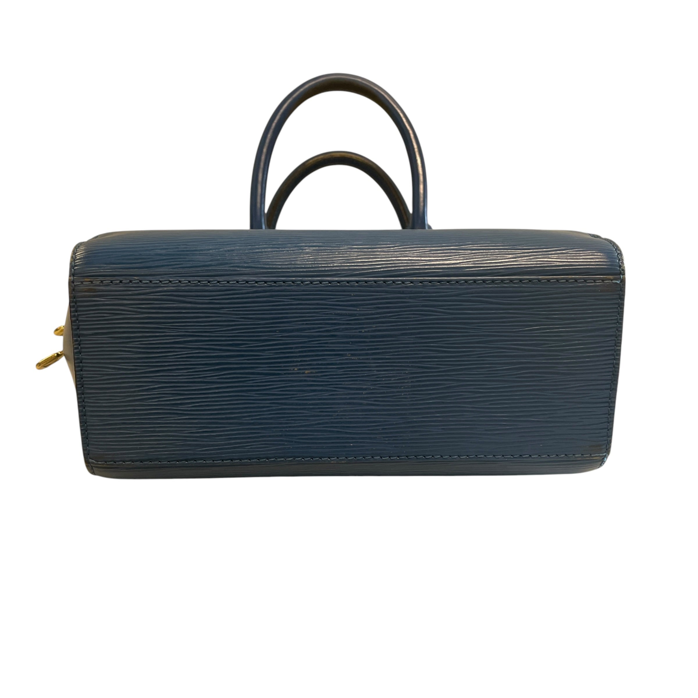 LOUIS VUITTON/Hand Bag/Leather/BLU/2HD62M7/EPI LEATHER view 3