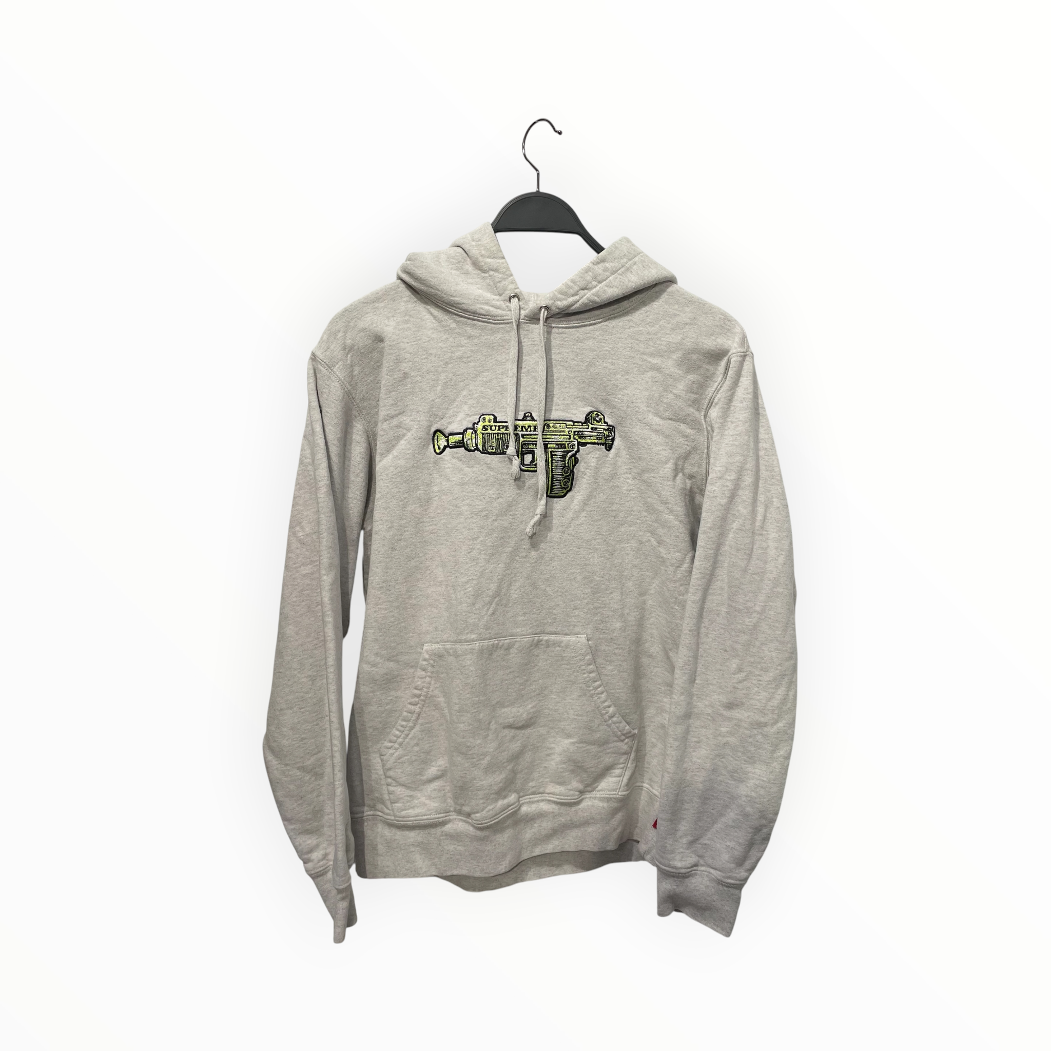 Supreme/Hoodie/M/Graphic/Cotton/GRY/UZI